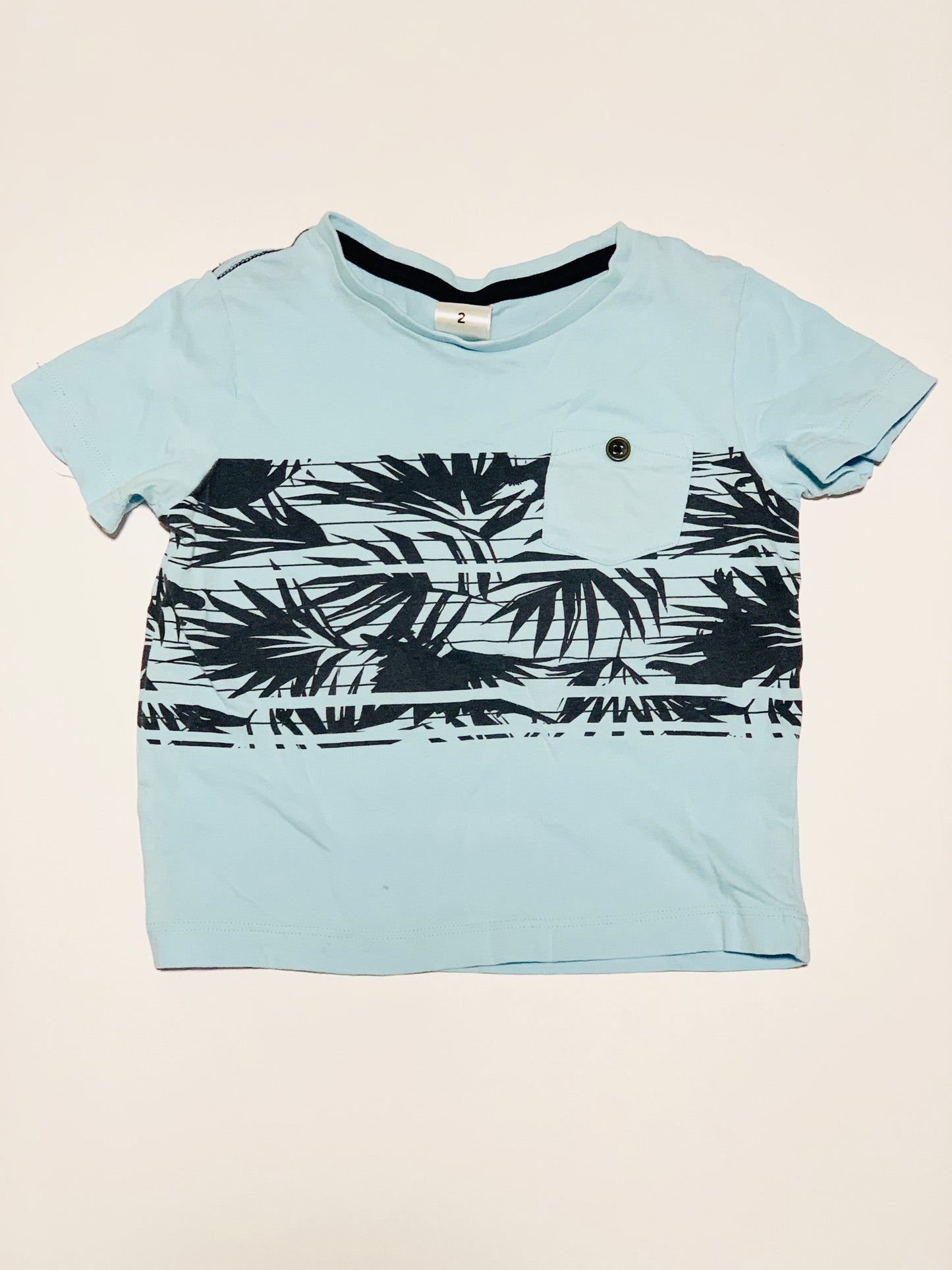 Palm frond tee - Size 2