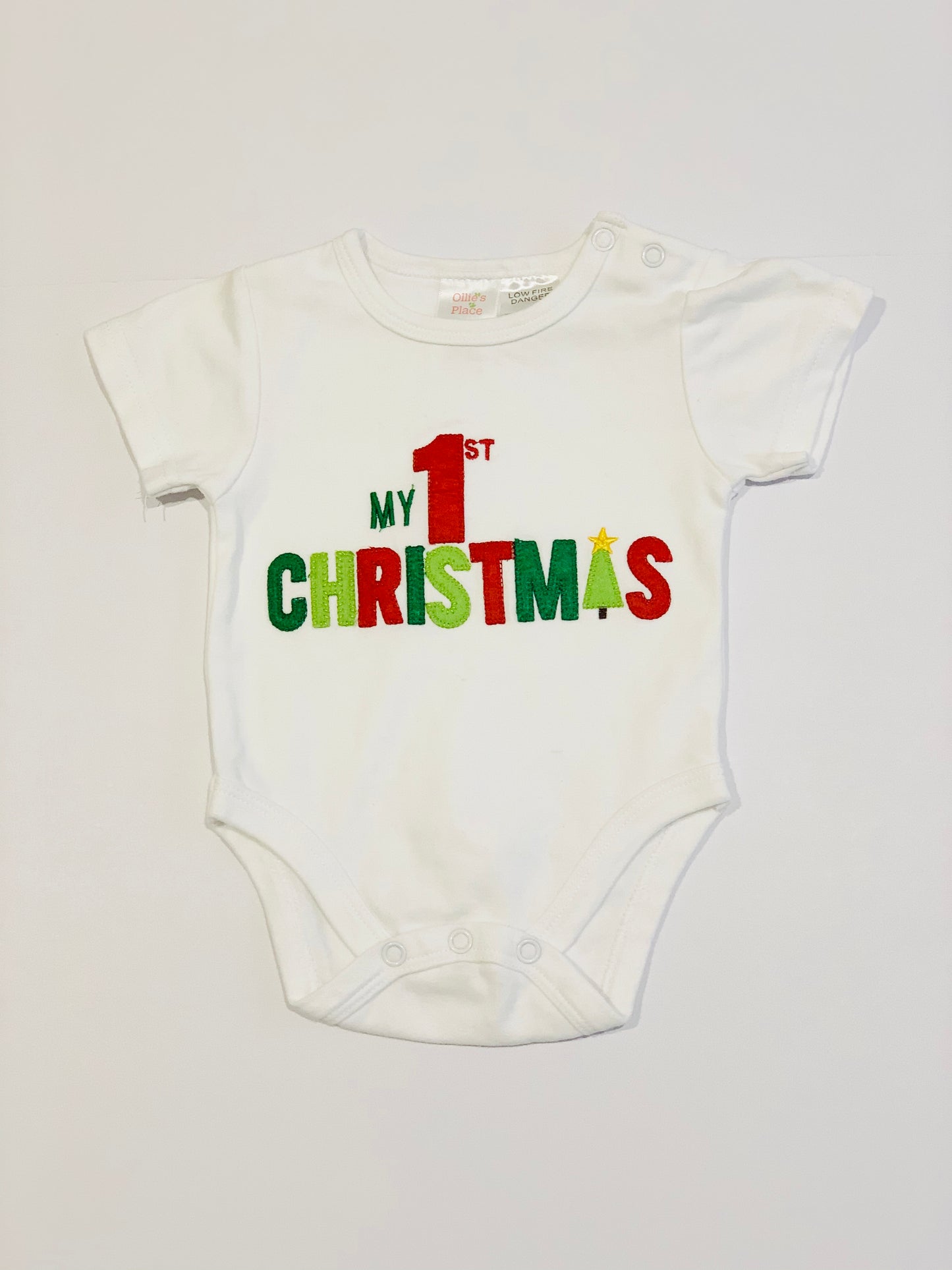 My 1st Christmas bodysuit - Size 000