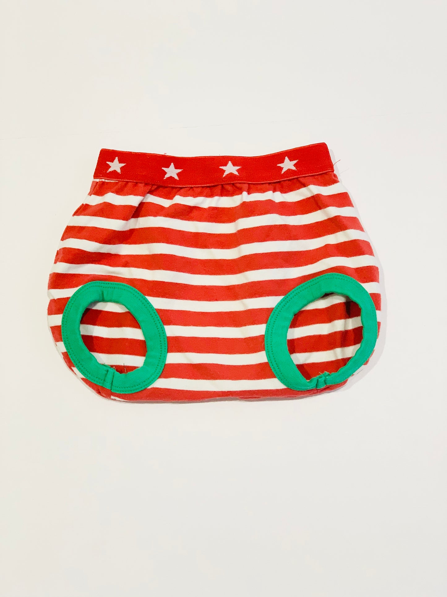 Striped nappy cover - Size 00