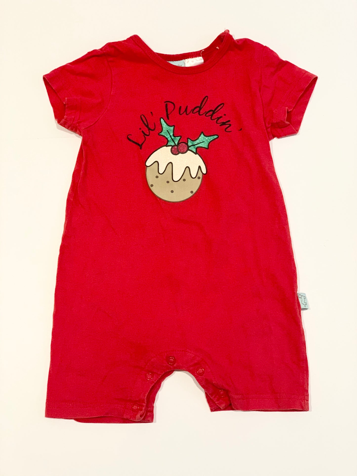 Lil' pudding romper - Size 0