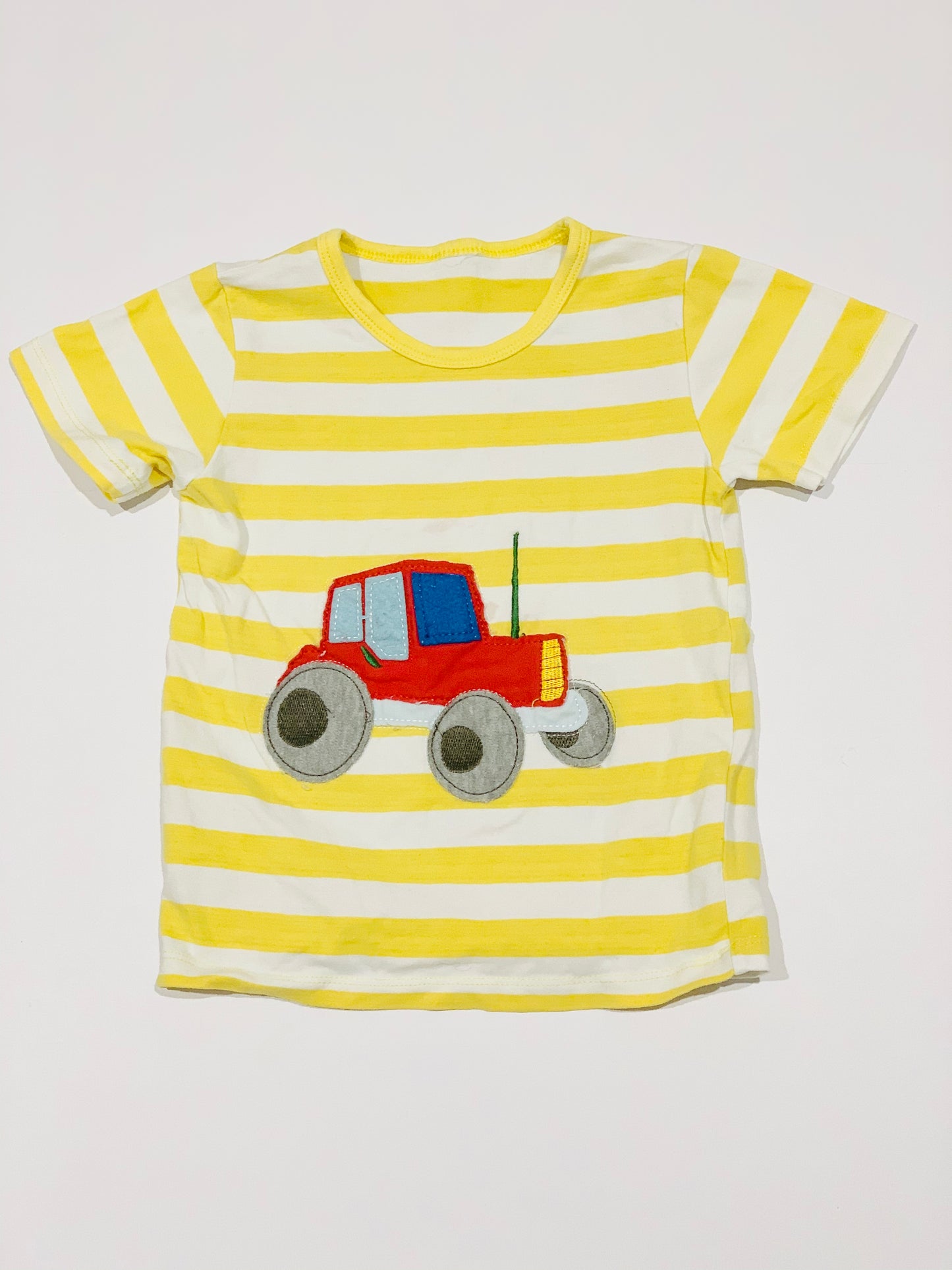 Tractor applique tee - Size 3