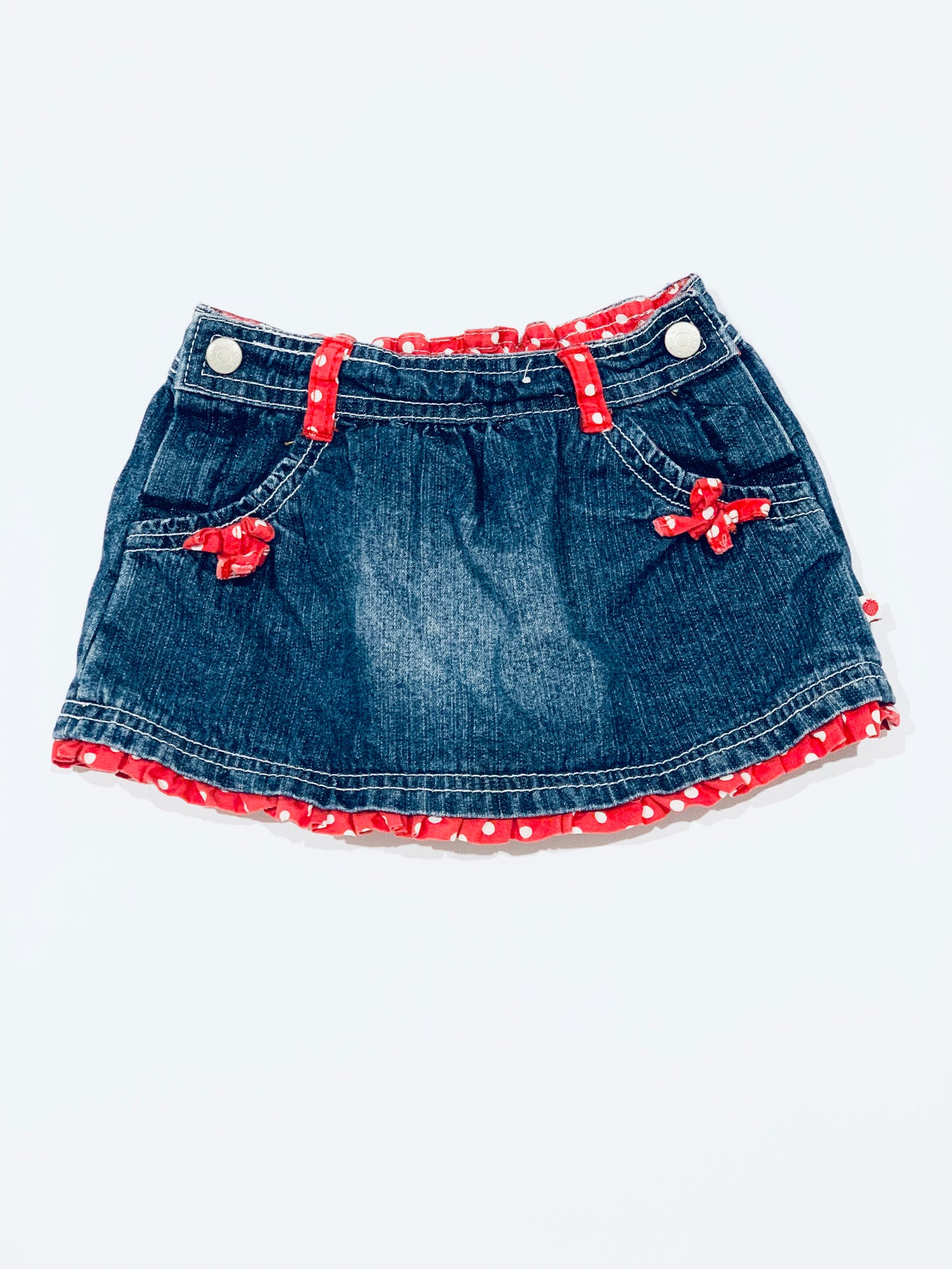 Denim skirt - Size 9-12 months
