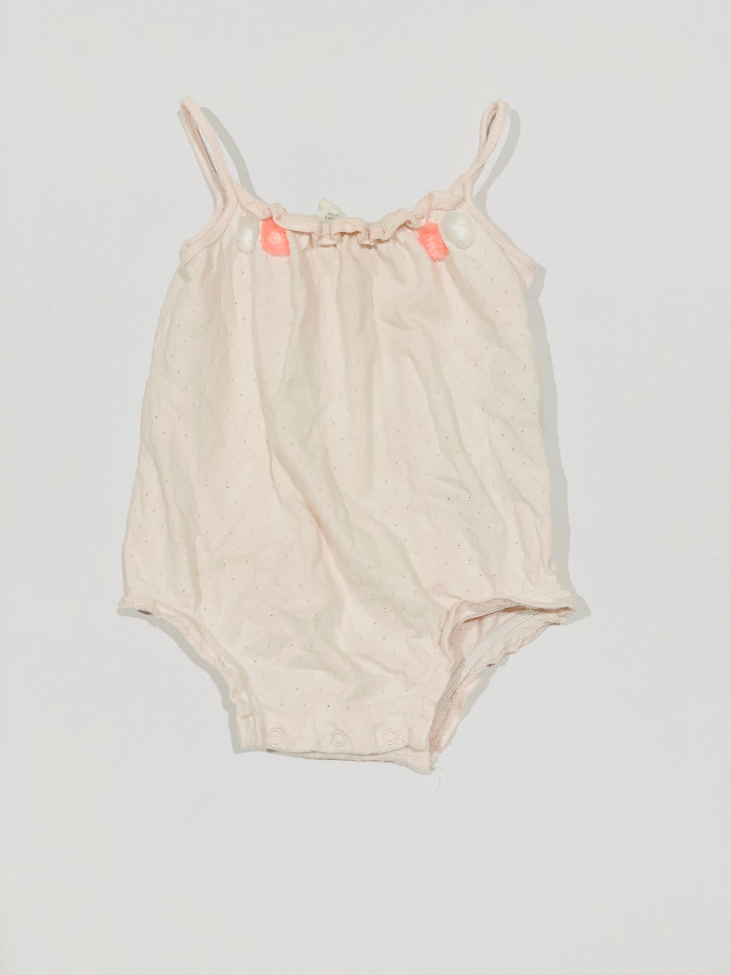 Pink romper - Size 0