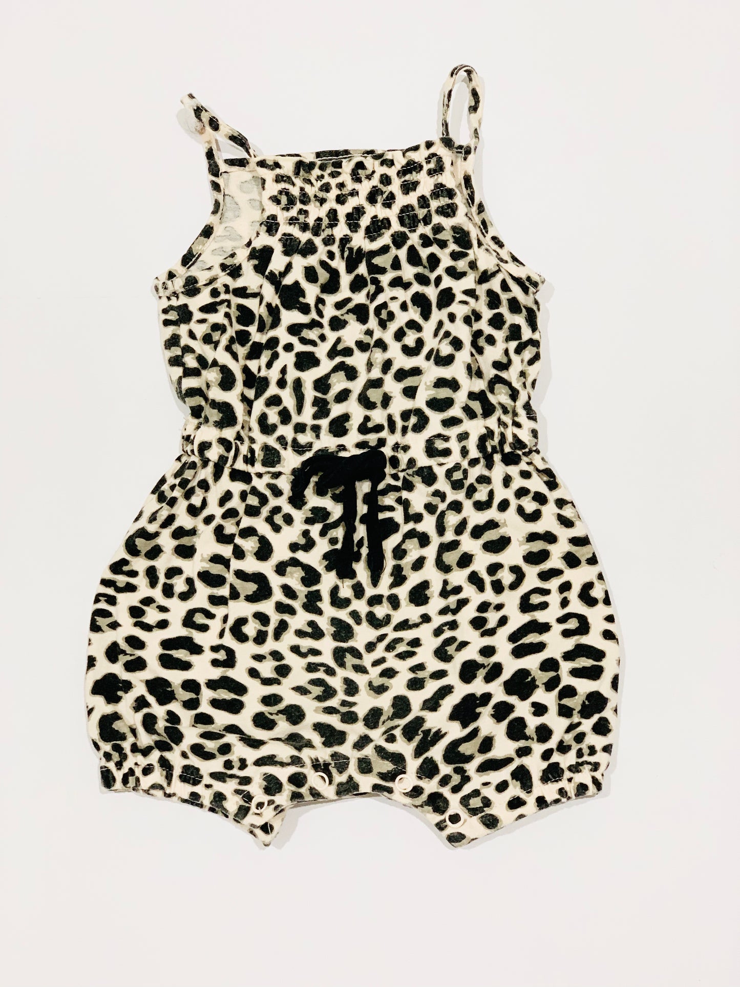 Leopard romper - Size 0