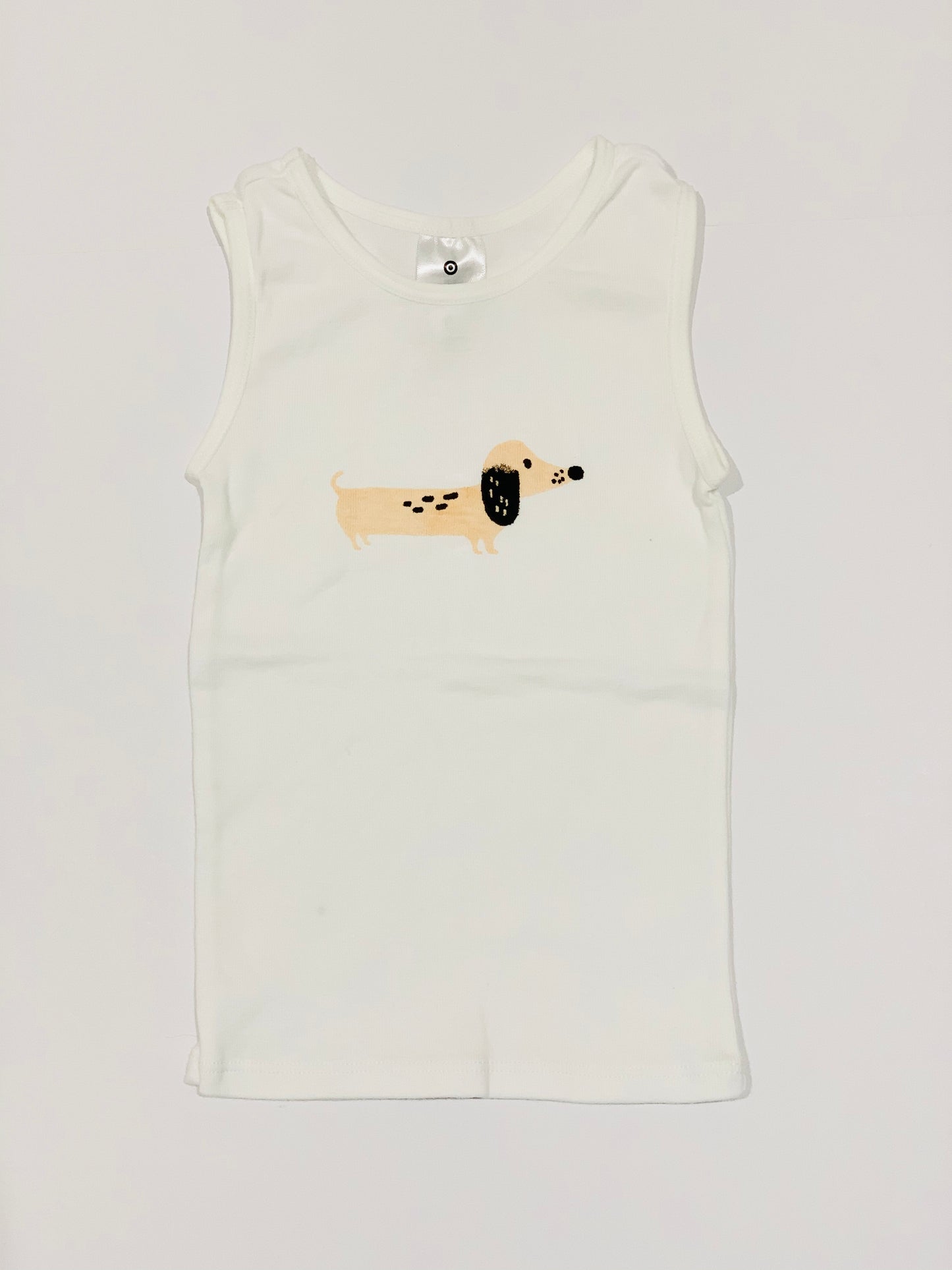 Sausage dog singlet - Size 0