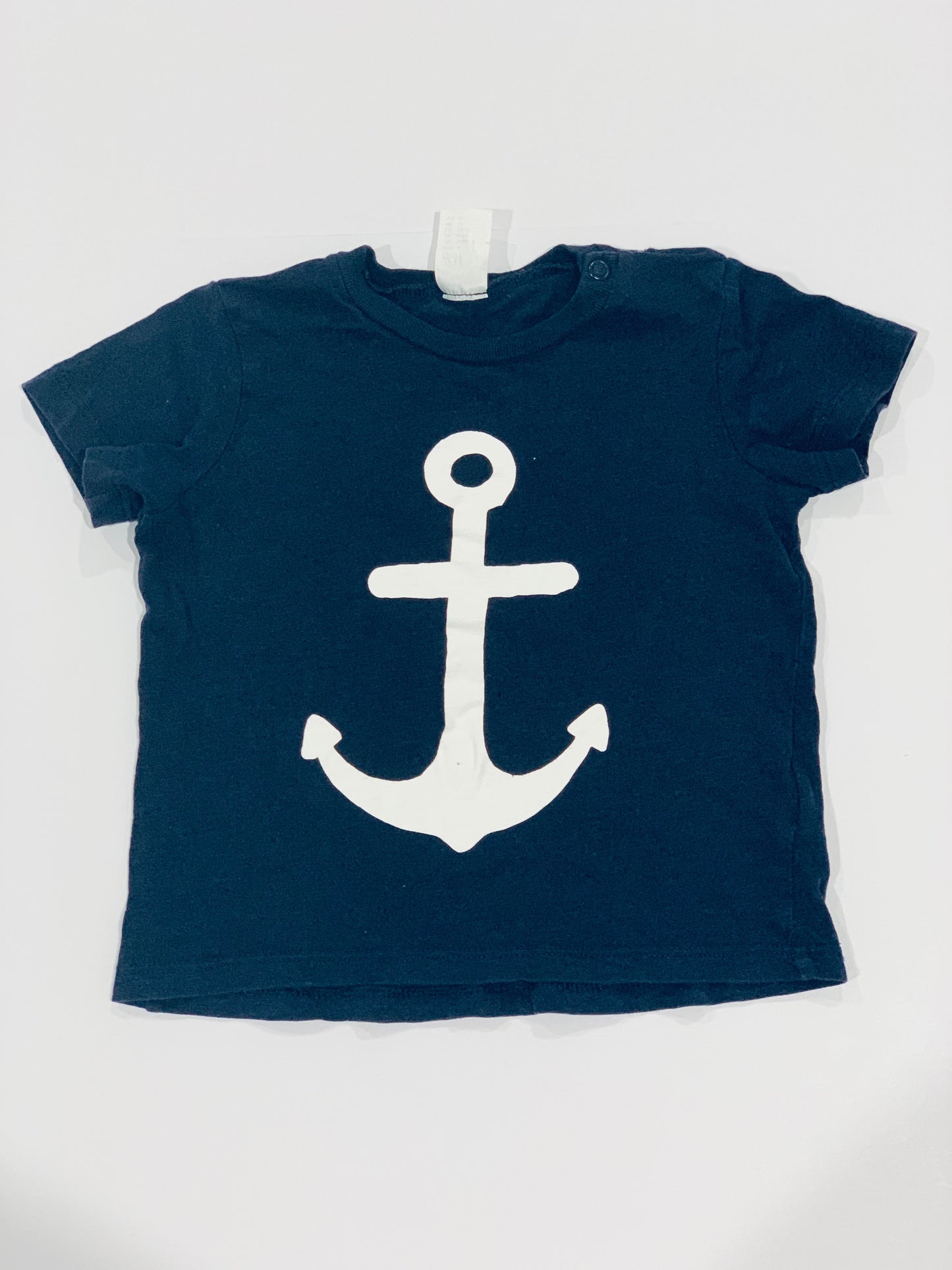 Navy anchor tee - Size 0