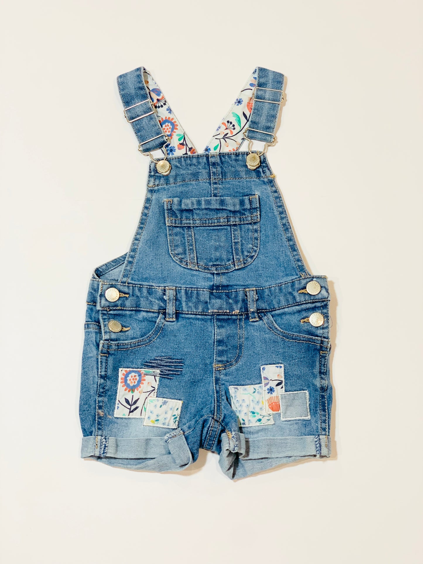 Denim overalls - Size 2