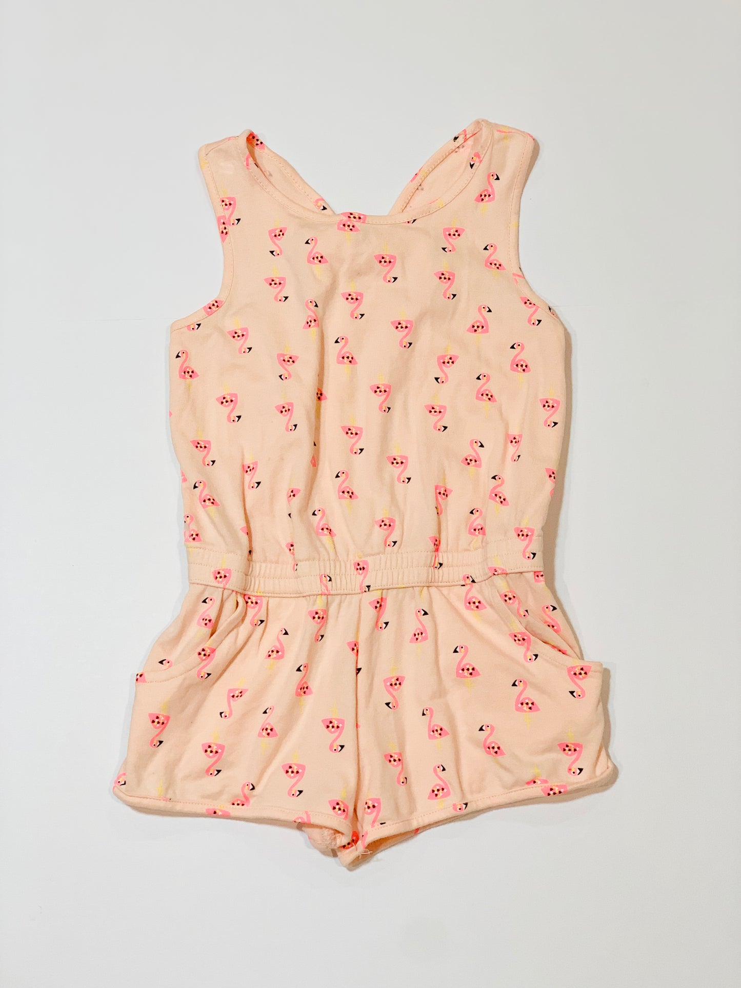 Flamingo playsuit - Size 2