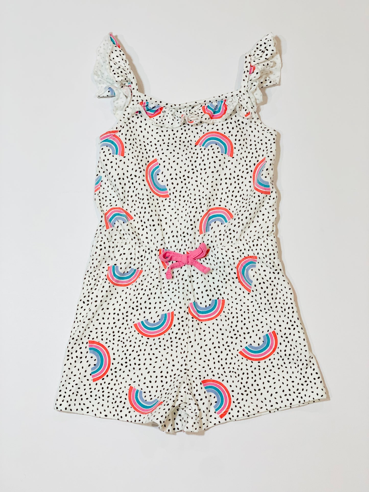 Rainbows playsuit - Size 2-3