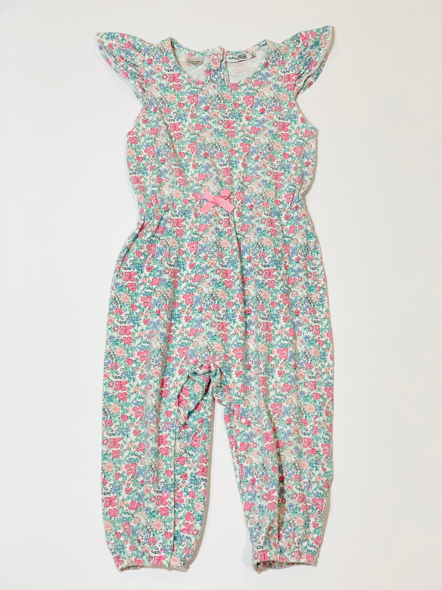 Floral jumpsuit - Size 2