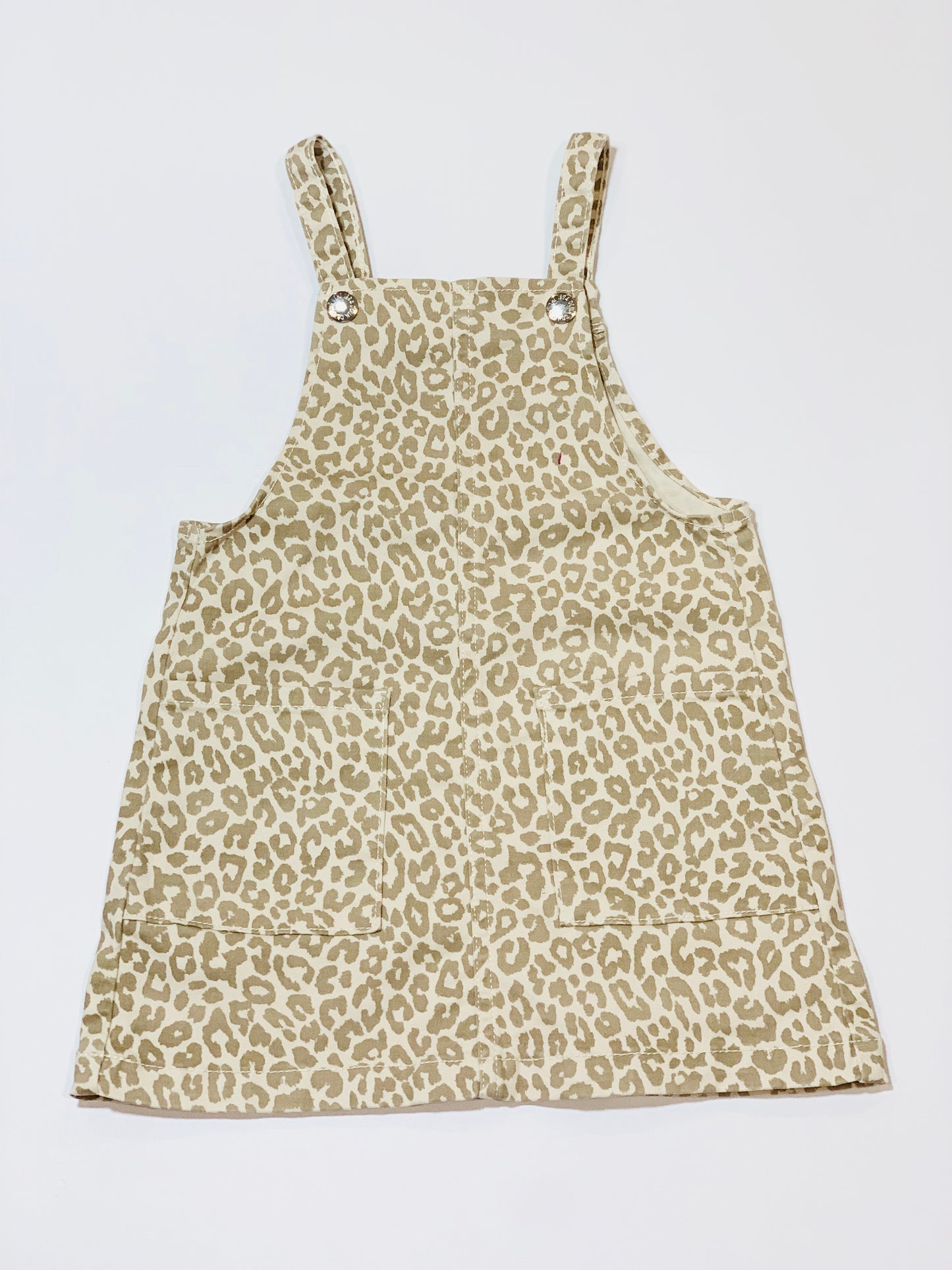 Animal print pinafore - Size 3