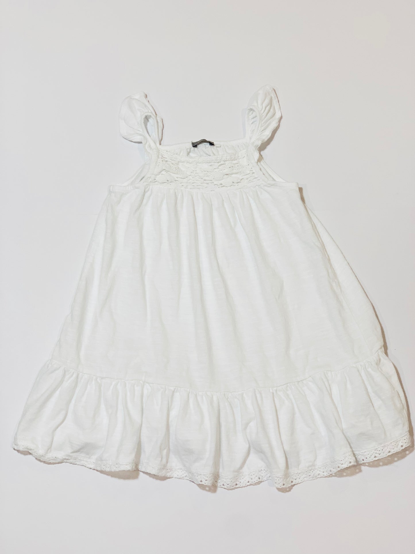 White jersey dress - Size 3-4