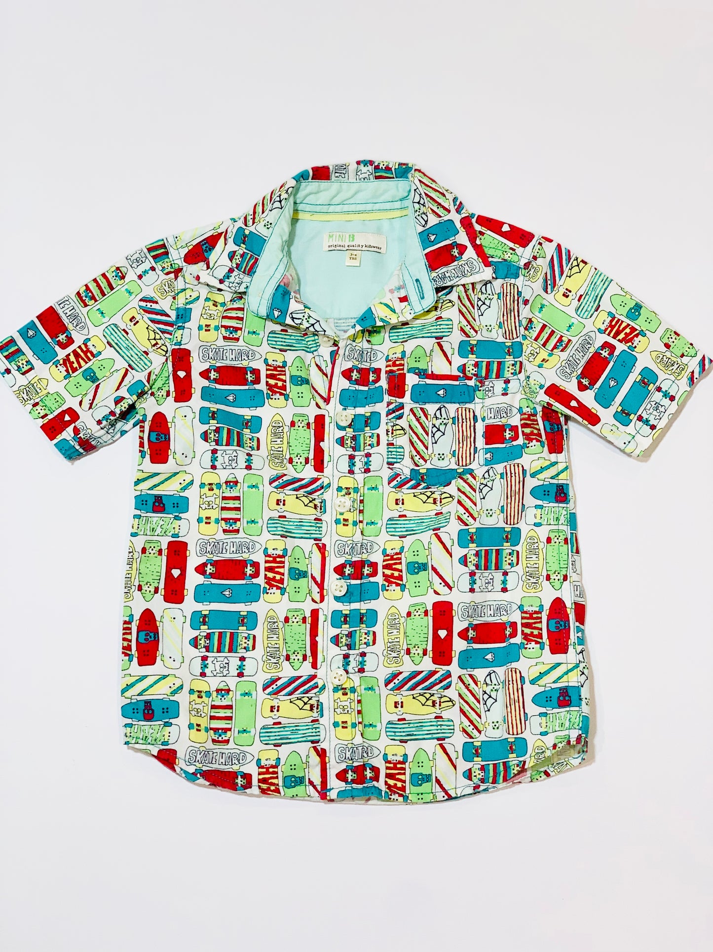 Skateboard shirt - Size 3-4