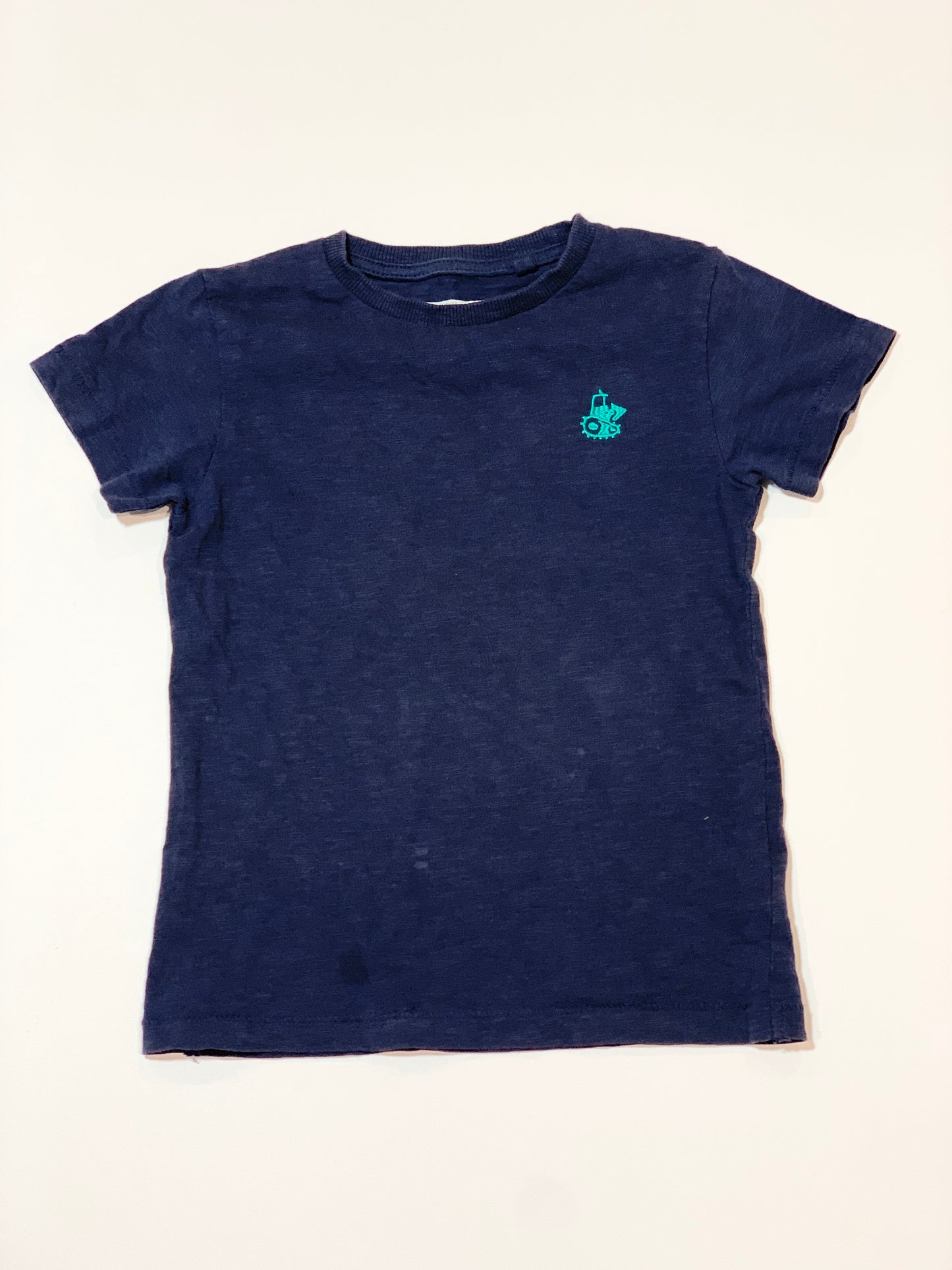 Navy tee - Size 3-4