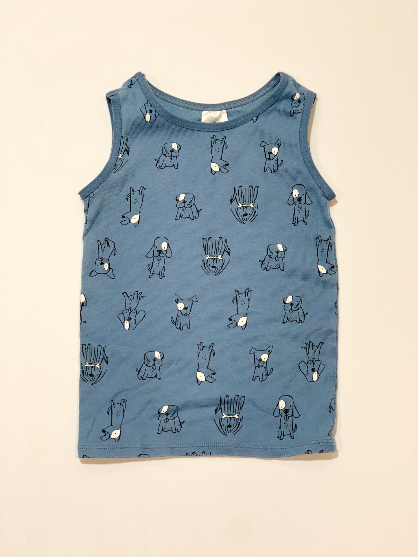 Puppy dog singlet - Size 2