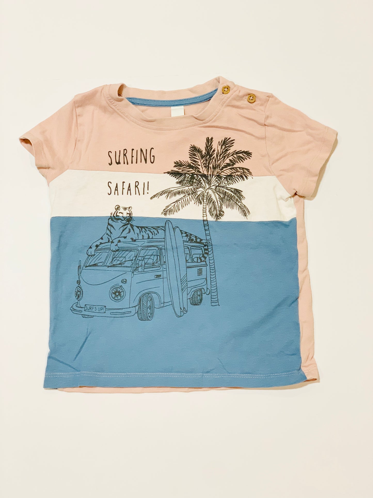 Surfing safari tee - Size 2