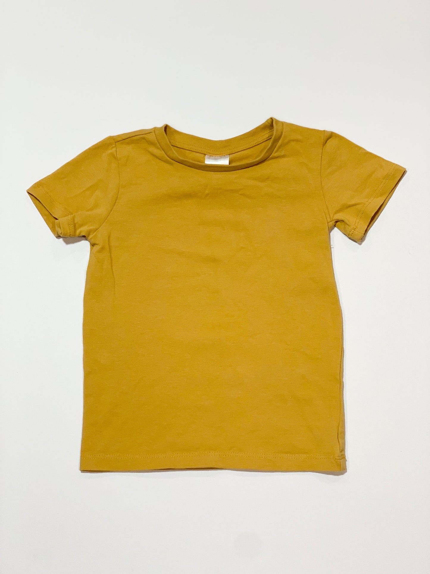 Mustard tee - Size 2