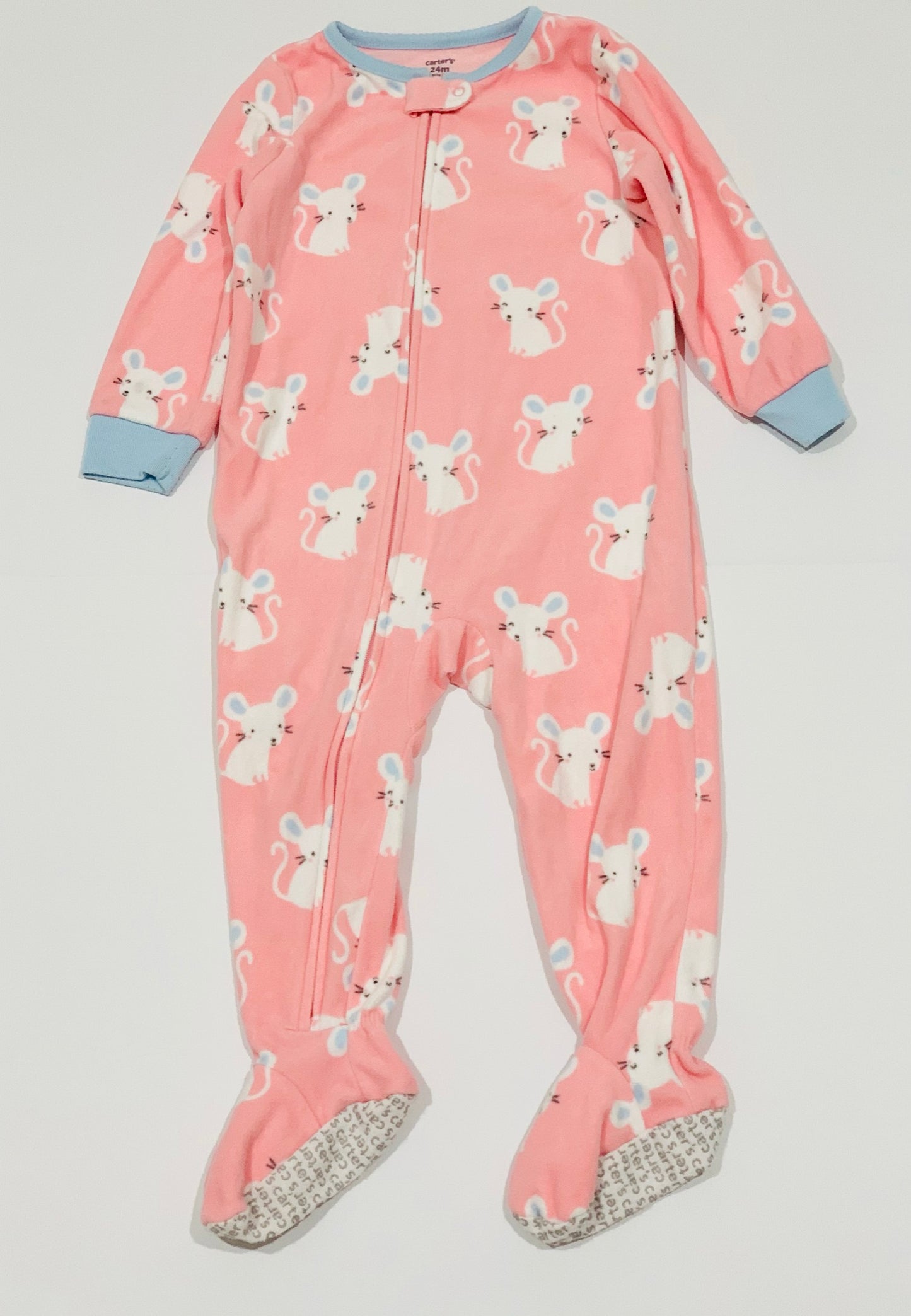 Mouse fleece onesie - Size 2