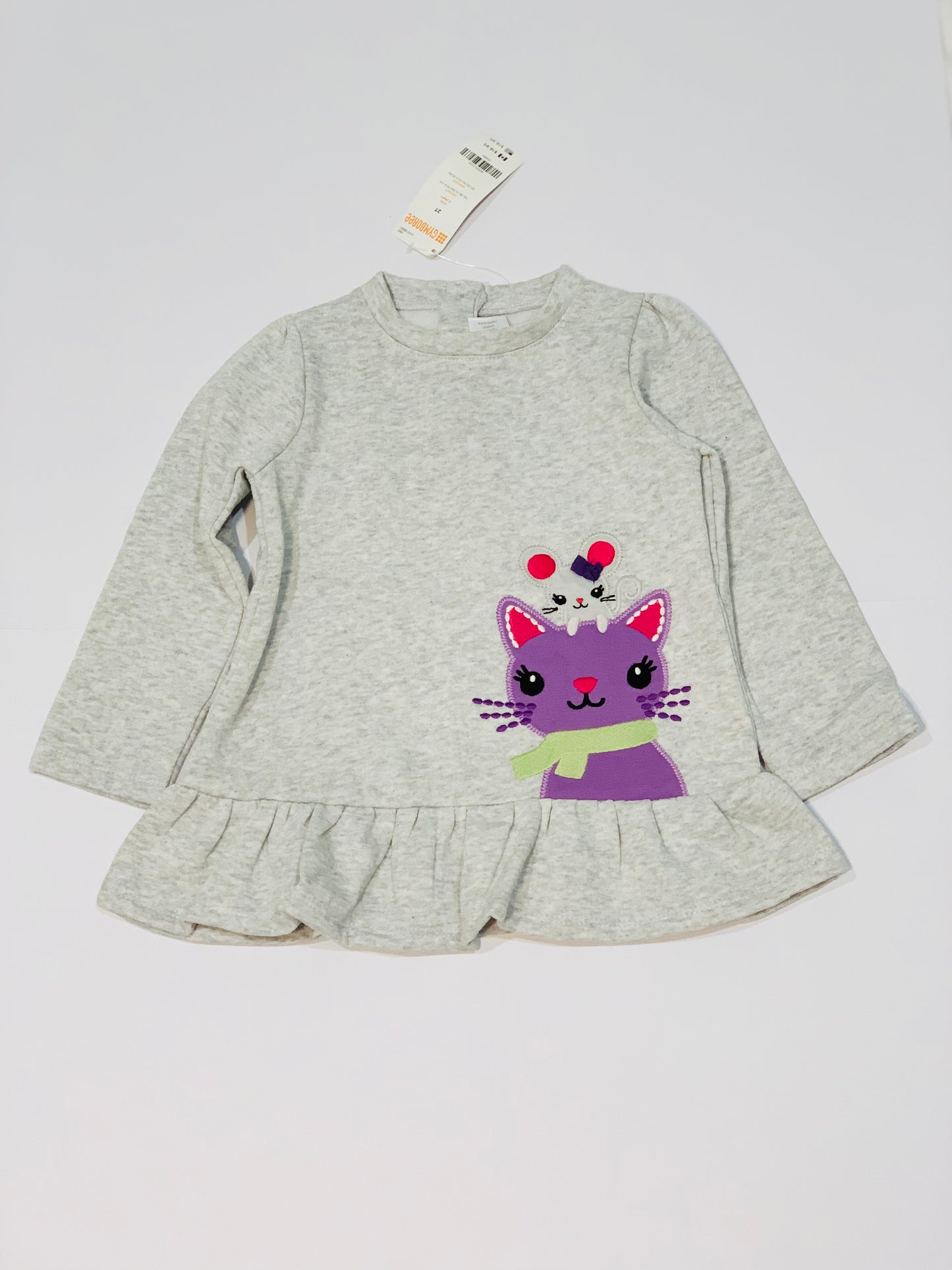 Cat & mouse sweater brand new - Size 2