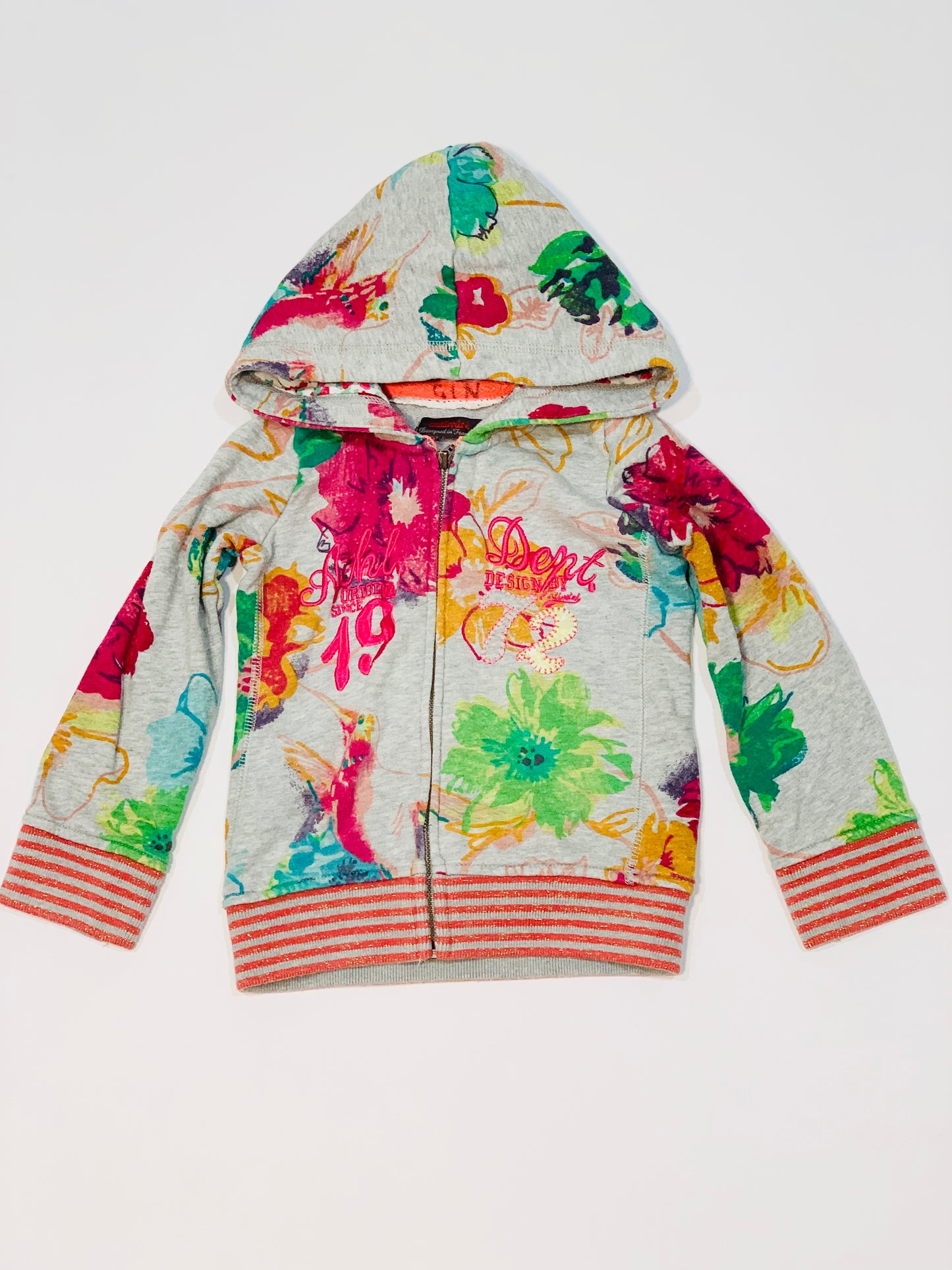Floral hoodie - Size 2