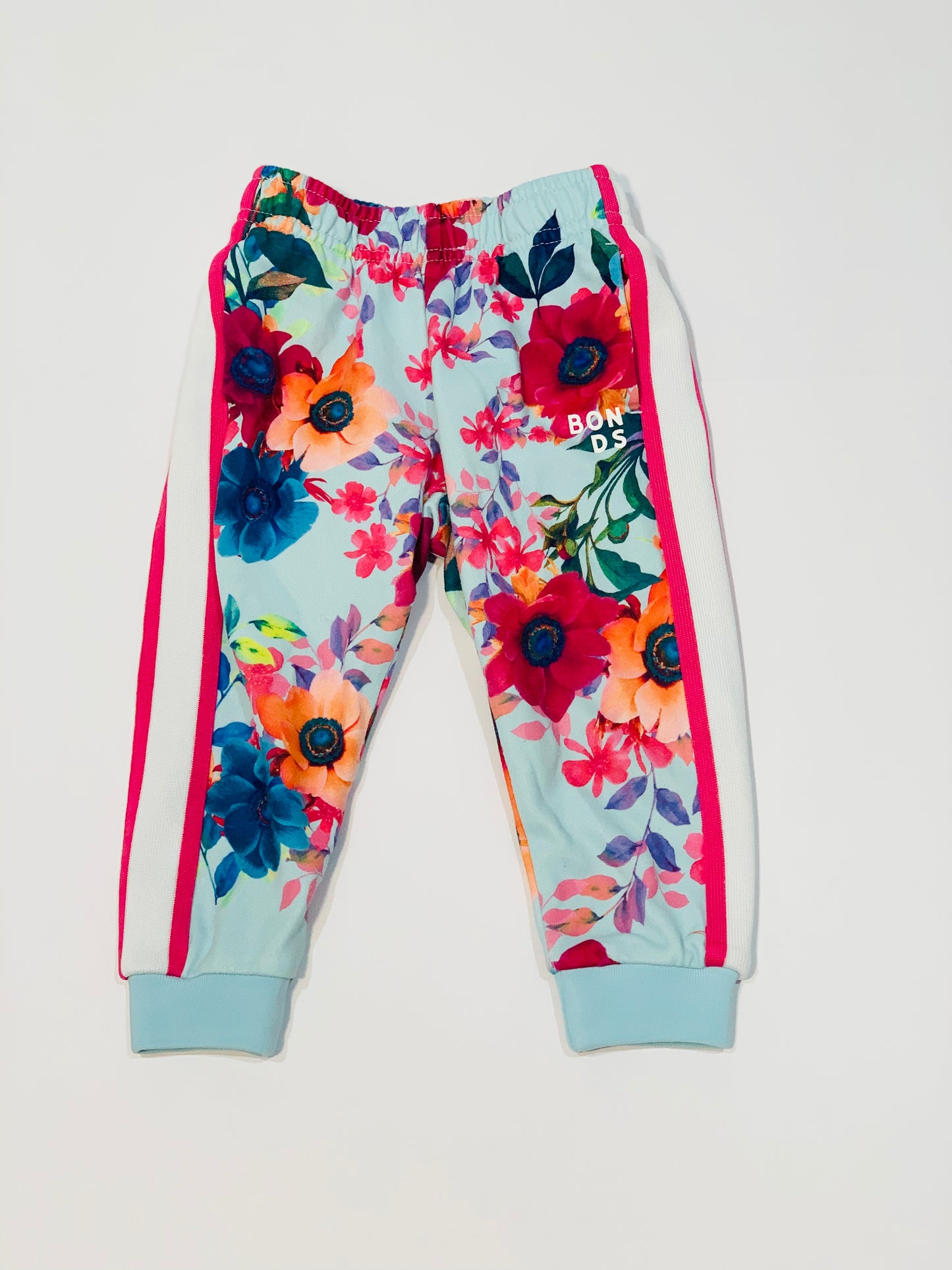 Floral tracksuit pants - Size 2