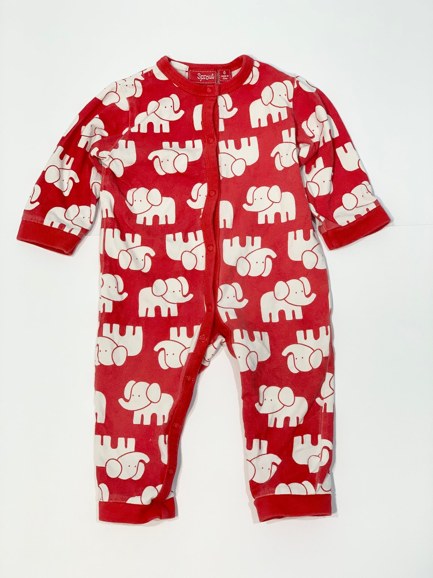 Elephant onesie - Size 0