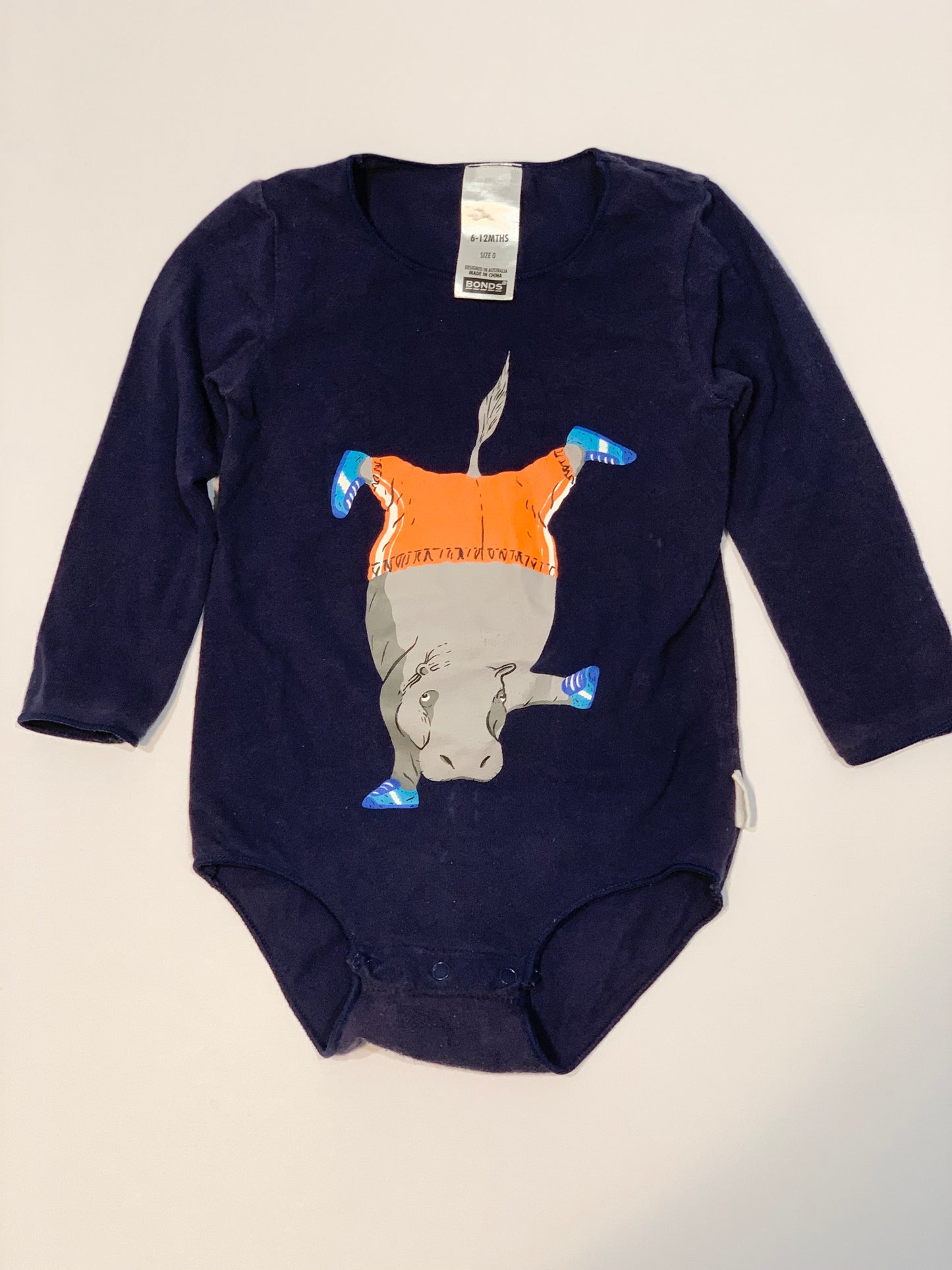 Hippo bodysuit - Size 0