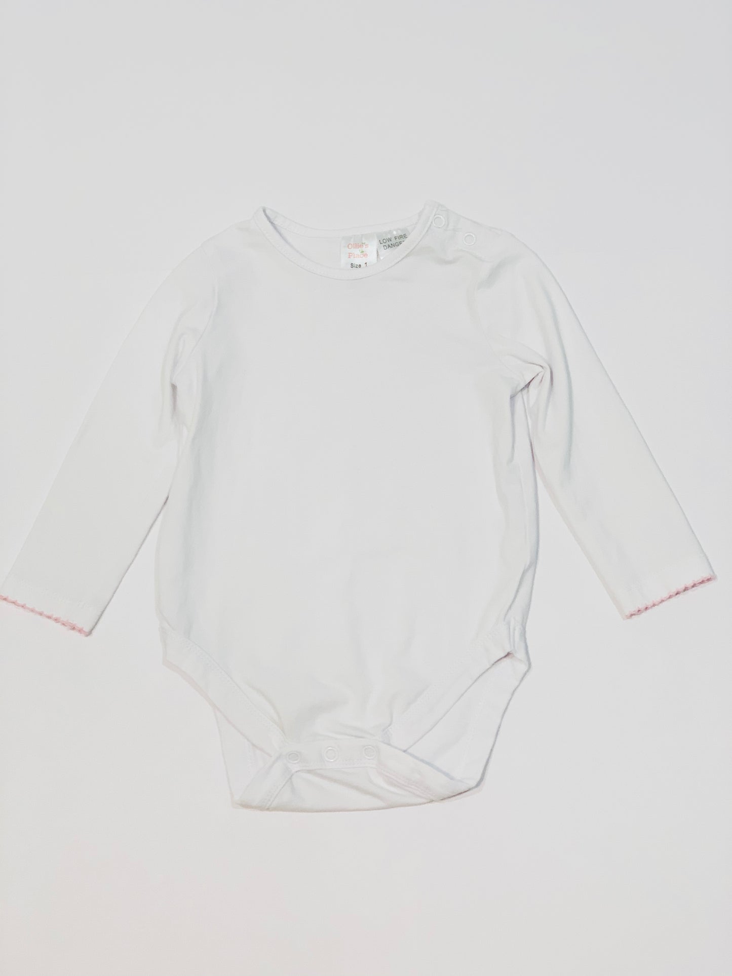 White bodysuit - Size 1