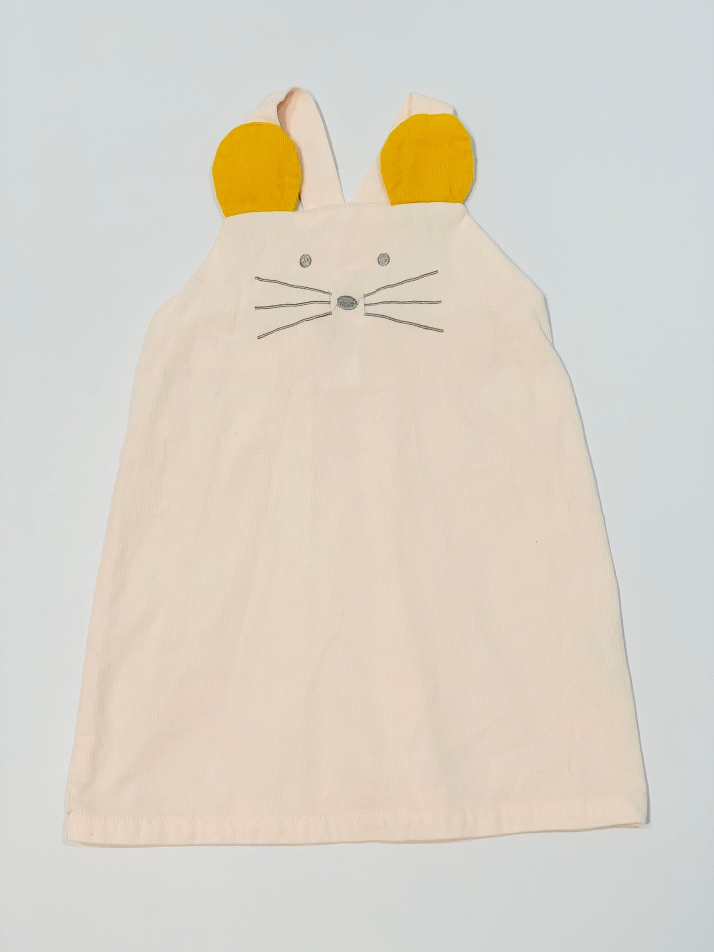 Pink corduroy pinafore - Size 1