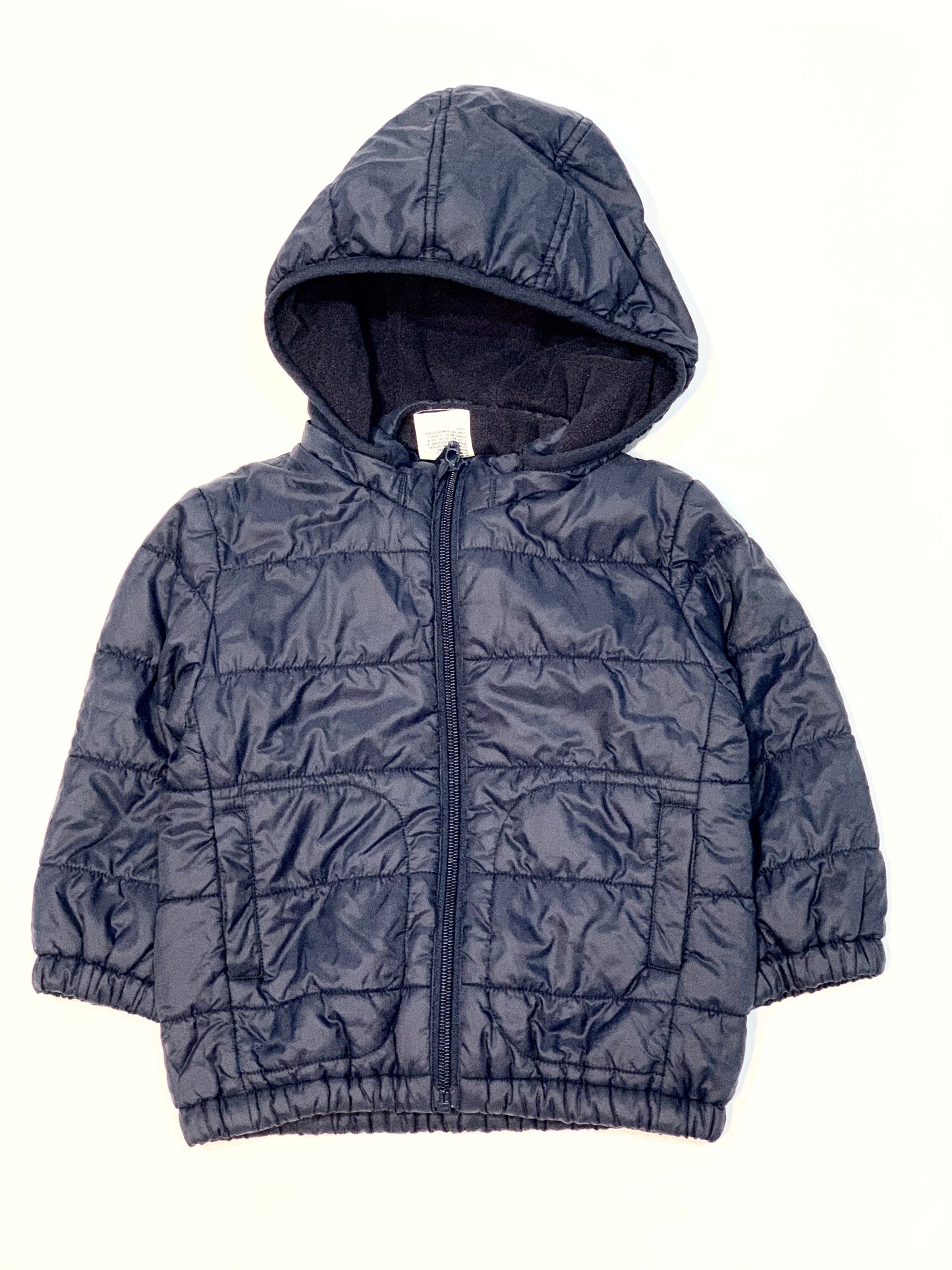 Navy puffer jacket - Size 2