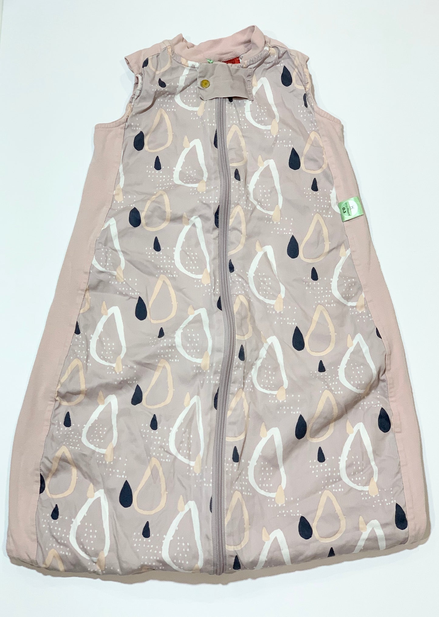 Dusty pink 0.3 tog sleeping bag - Size 12-36 months