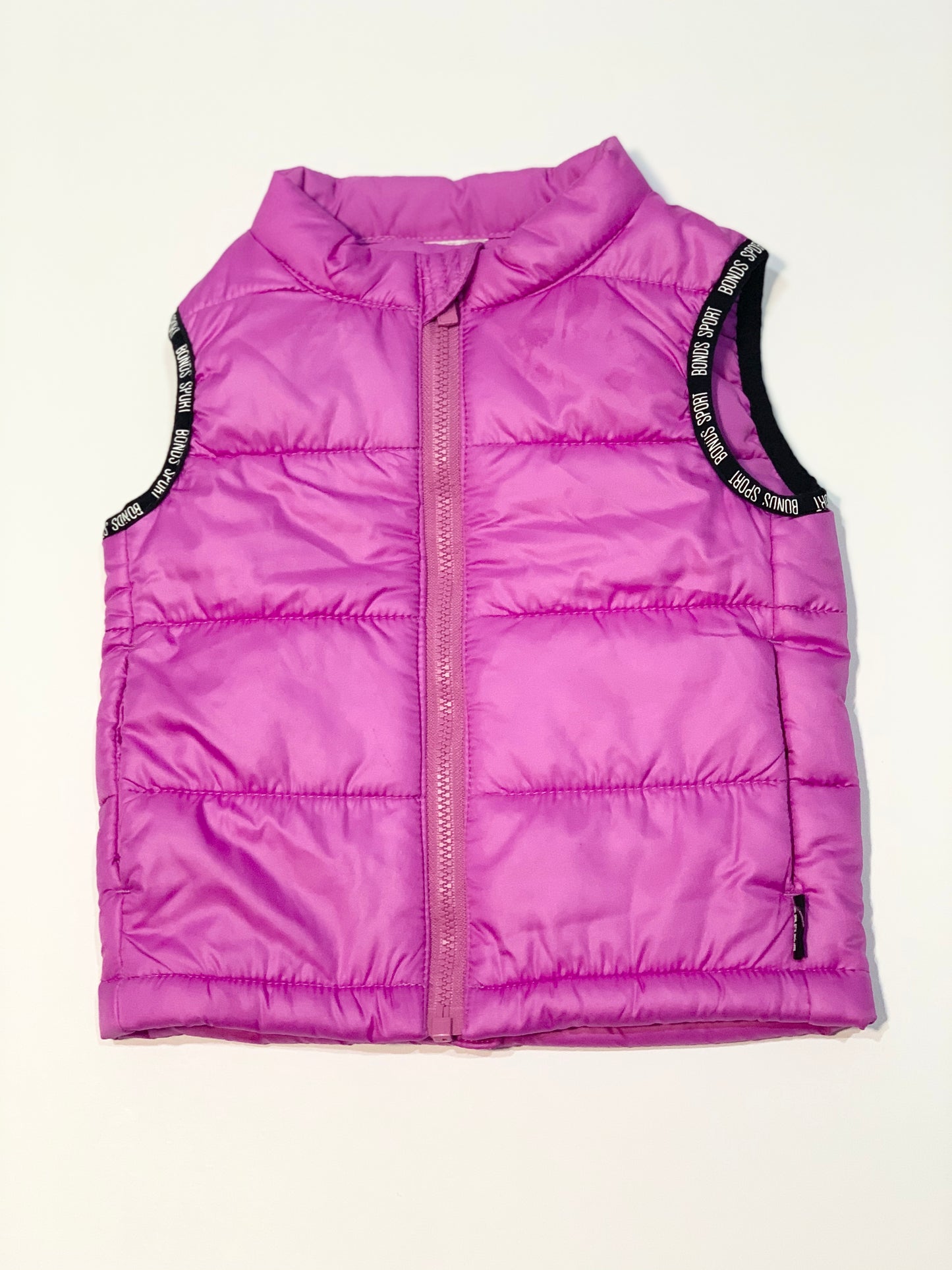 Purple puffer vest - Size 0