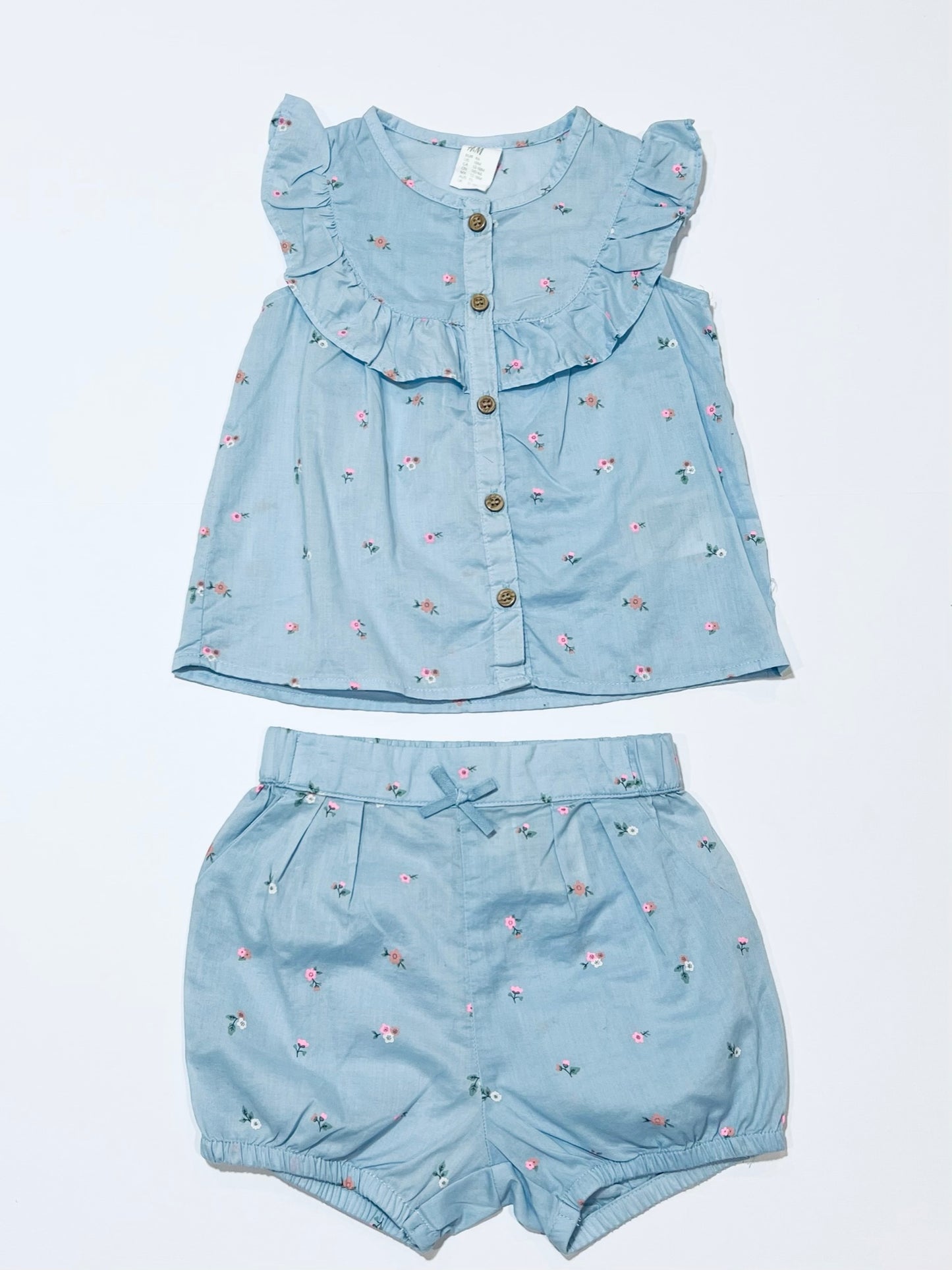 Blue floral set - Size 1