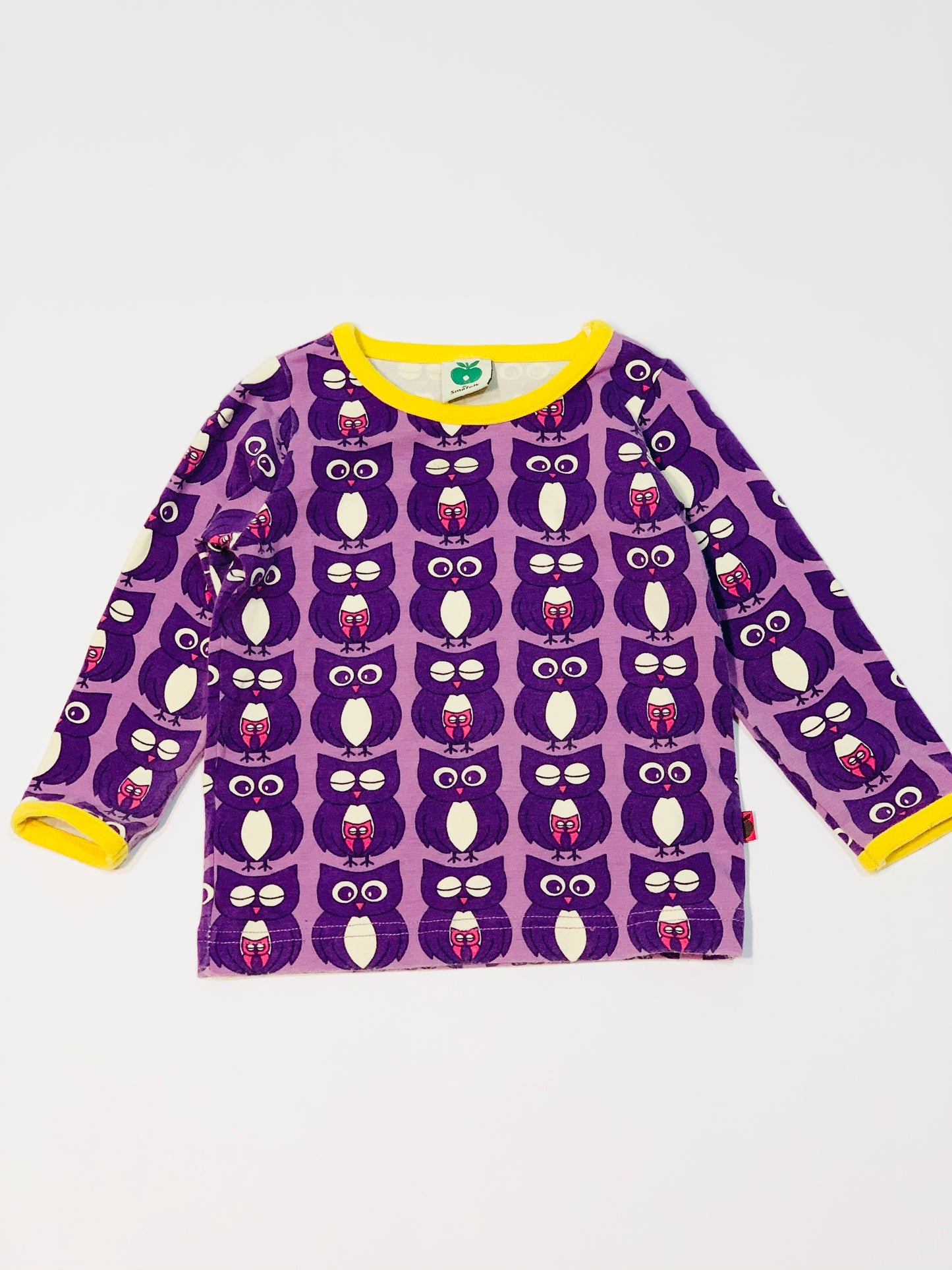 Owls top - Size 6-9 months