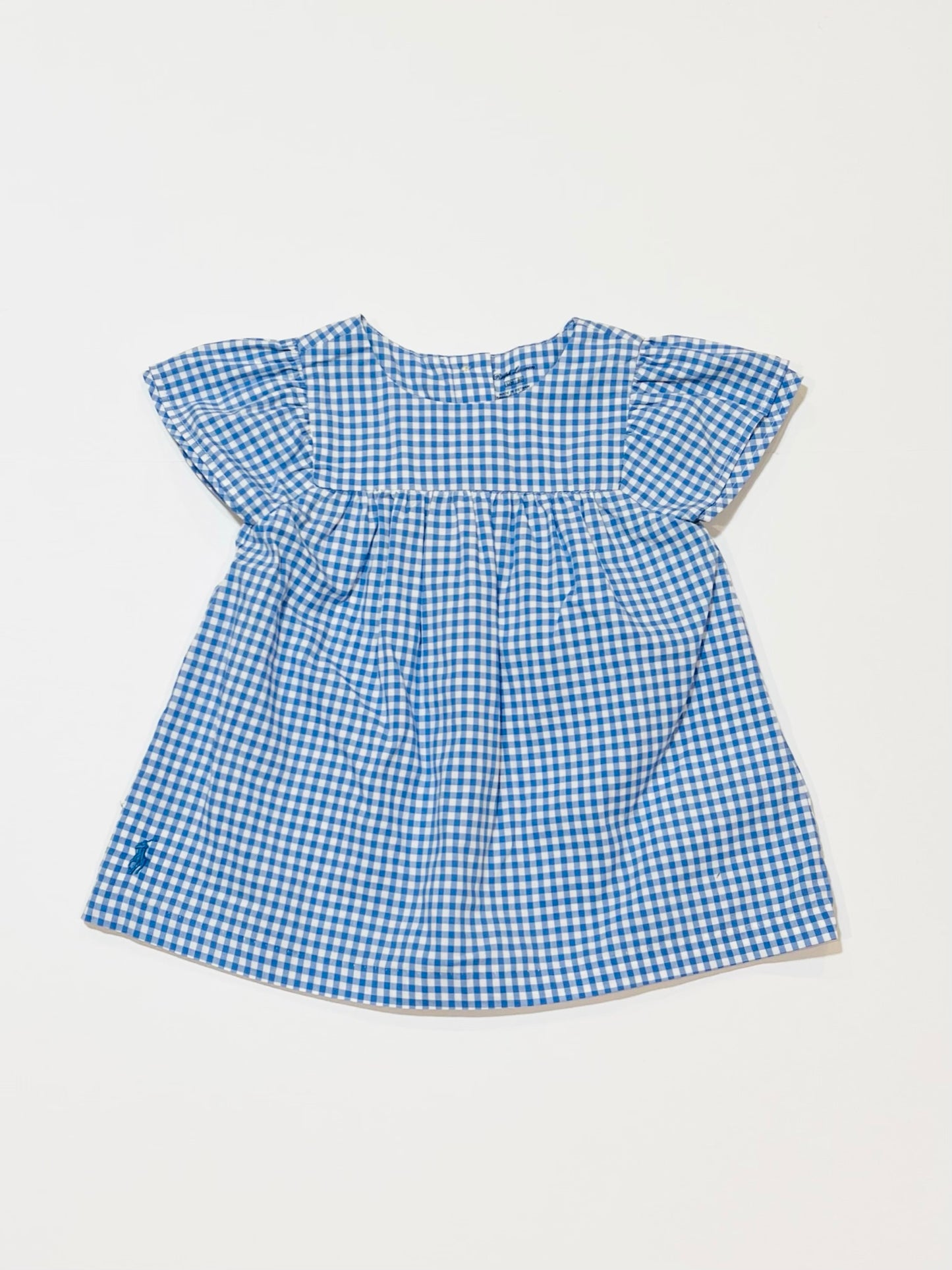 Checkered top - Size 12 months