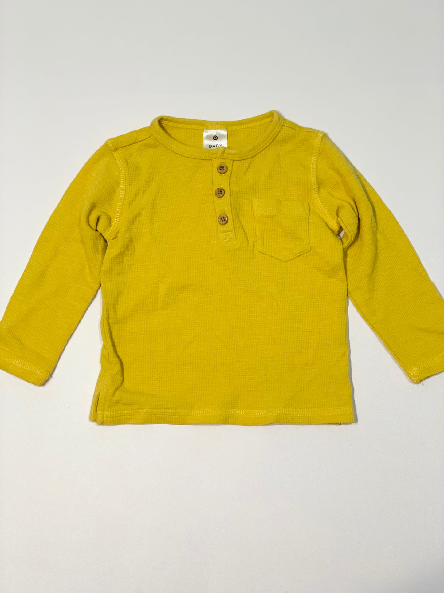 Mustard button tee - Size 1