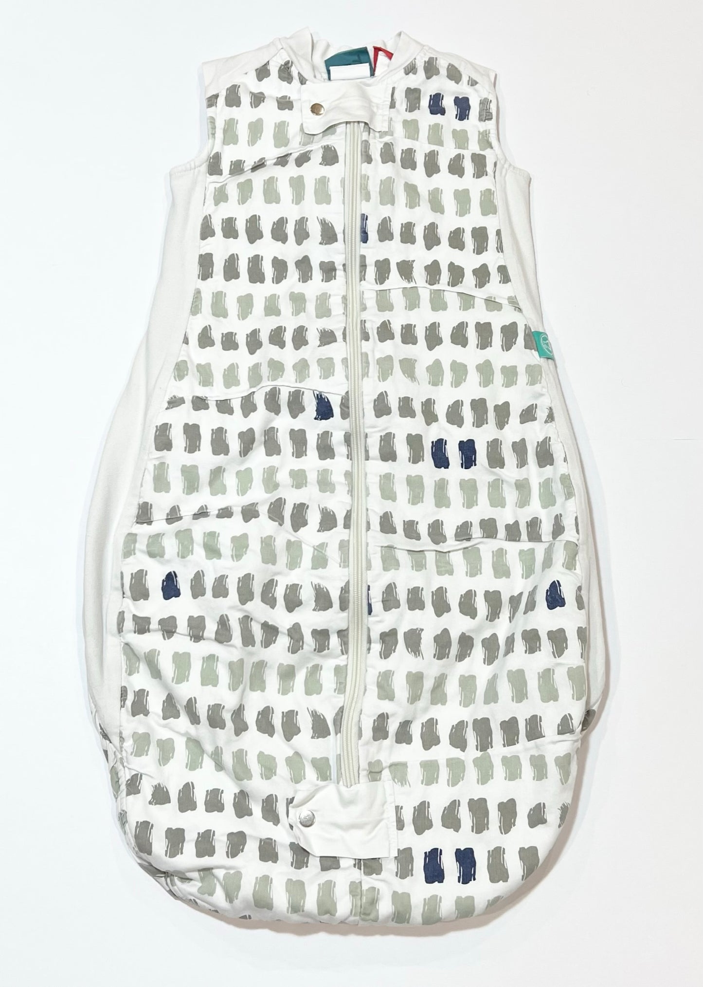 White 1.0 tog sleeping bag - Size 2-12 months