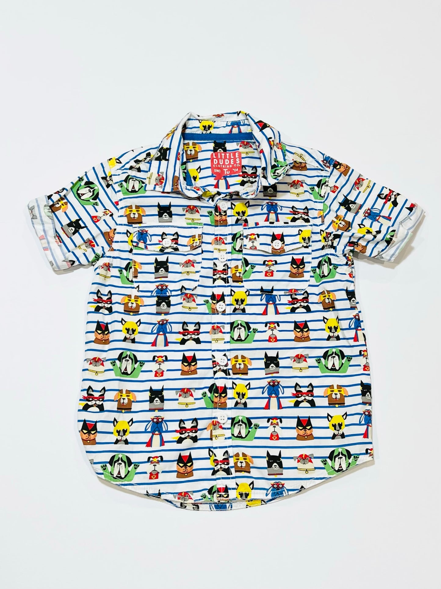 Super pups shirt - Size 4-5