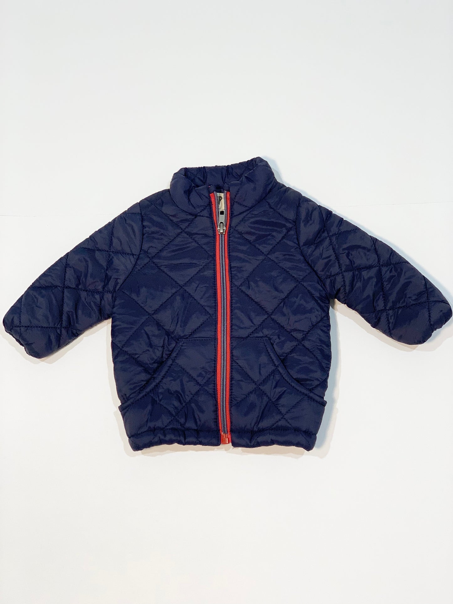 Navy puffer jacket - Size 00