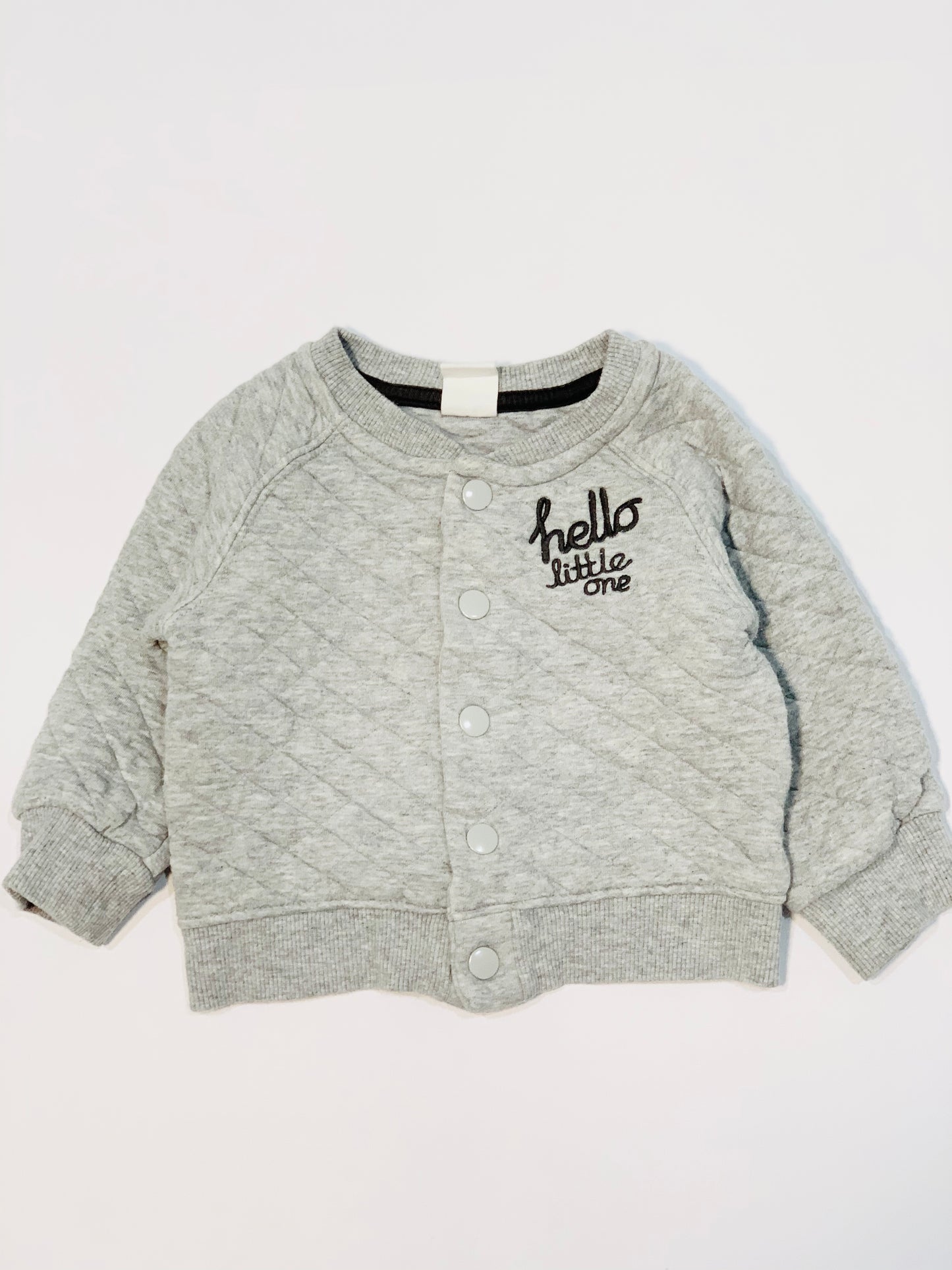 Grey quilted jacket - Size 00