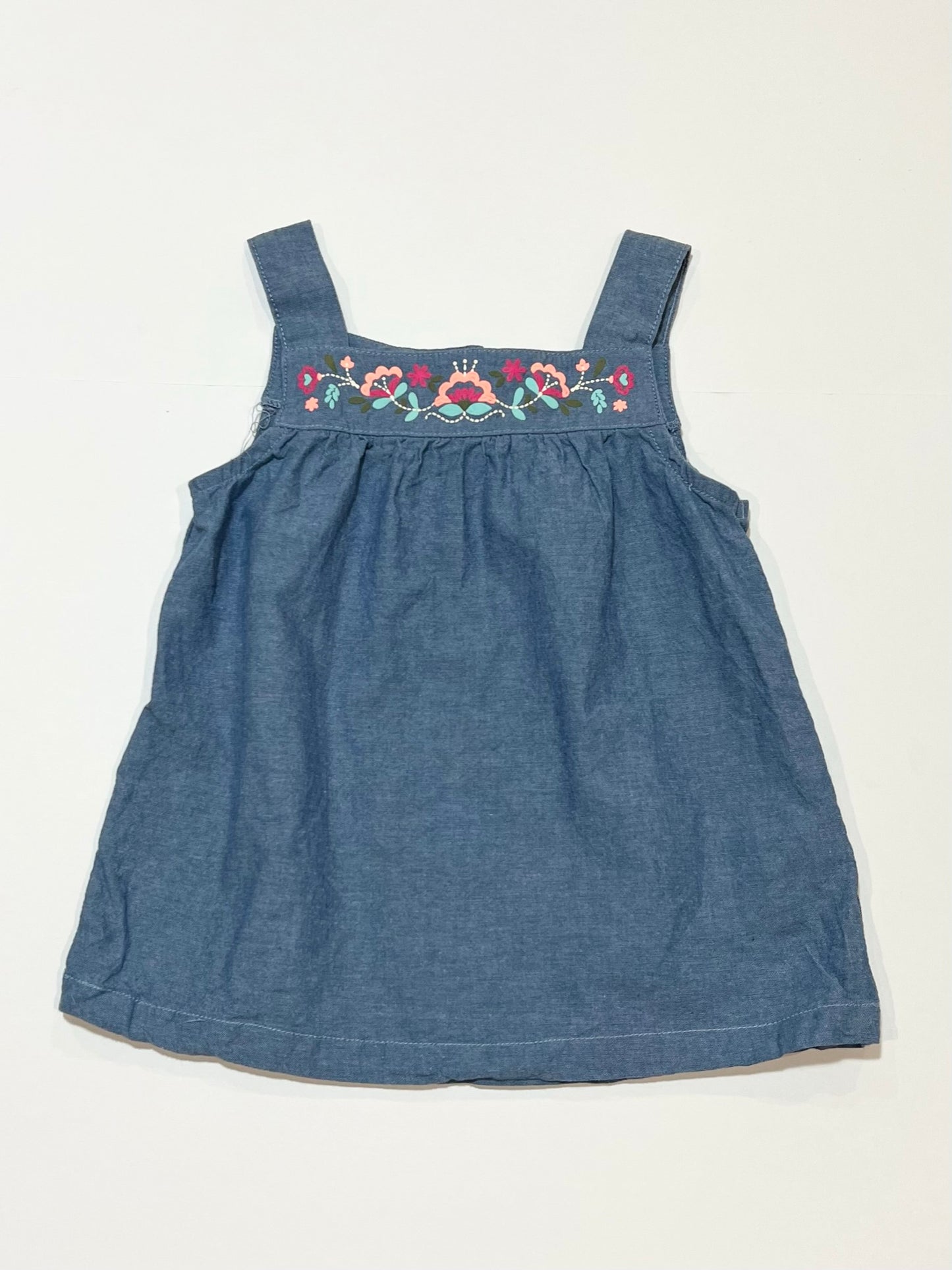 Blue floral top - Size 4