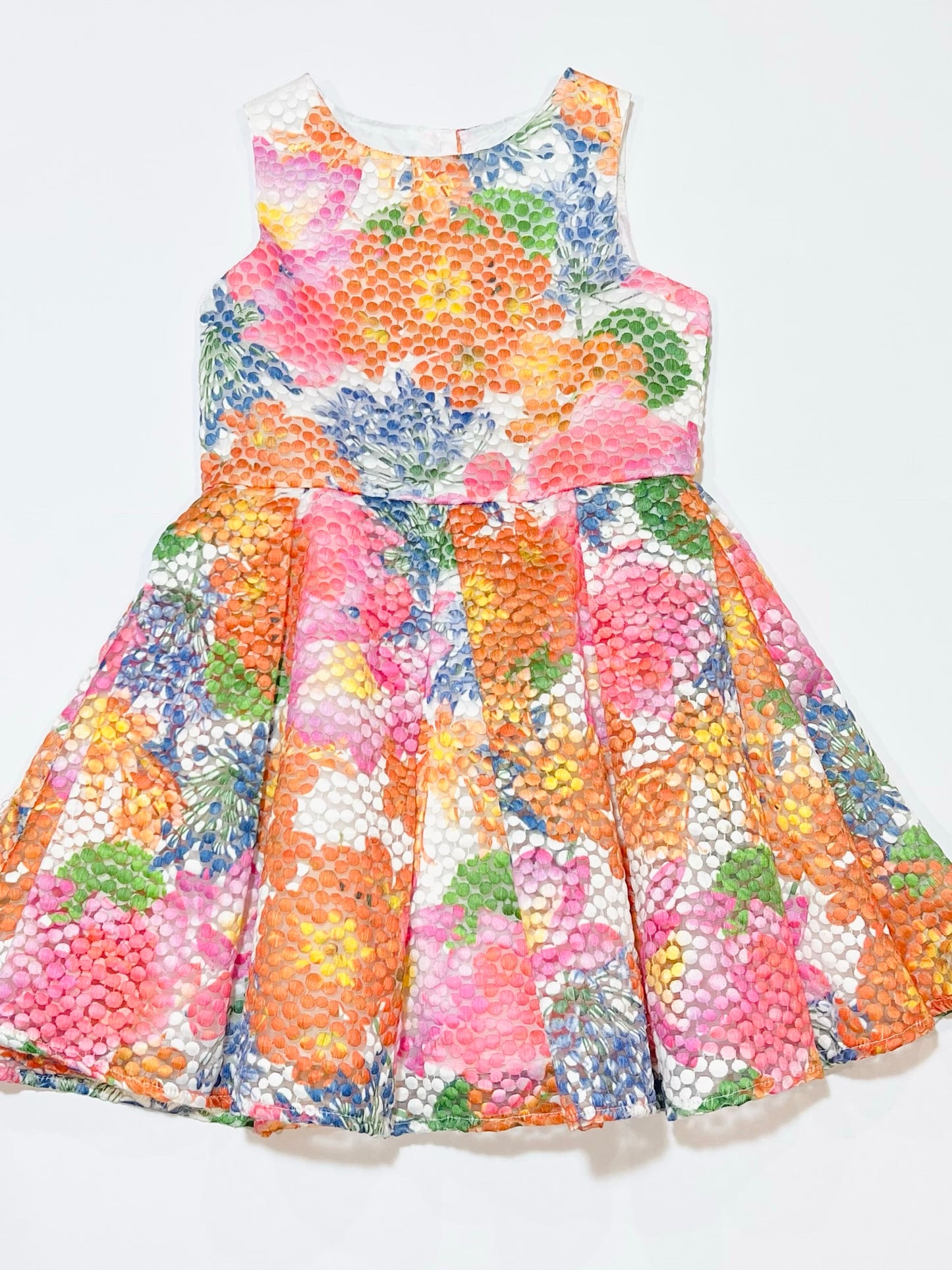 Colourful spot dress - Size 4