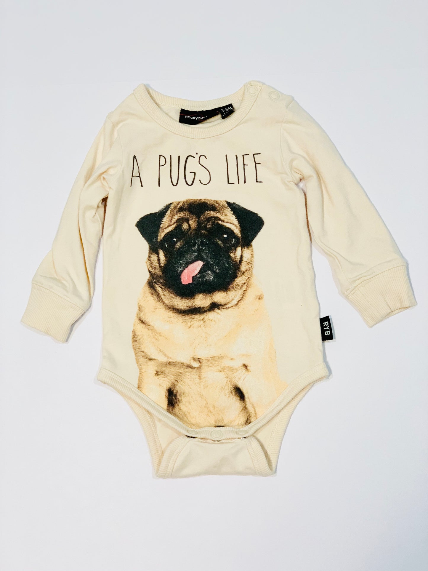 Pug's life bodysuit - Size 00