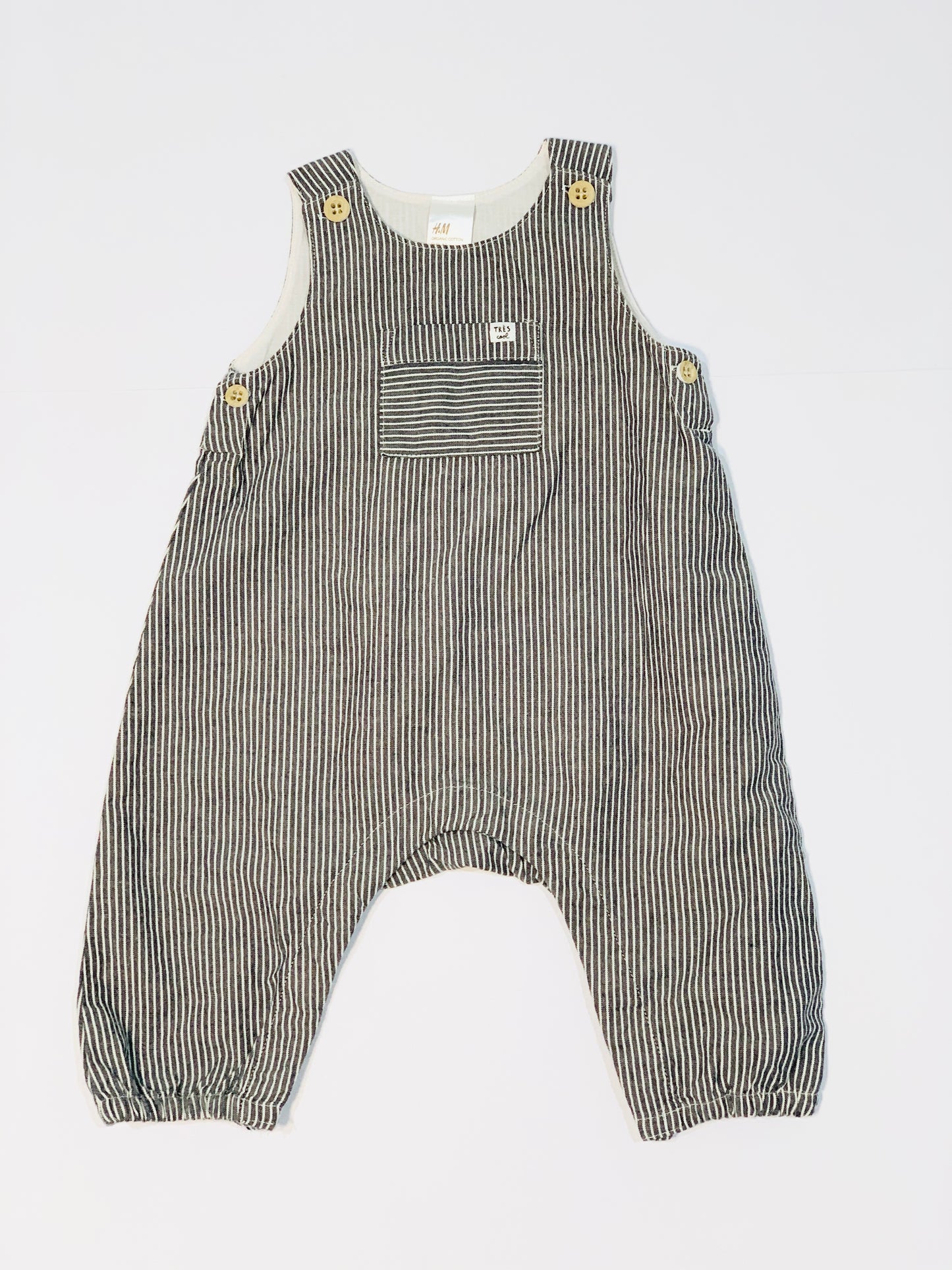 Striped overalls - Size 000