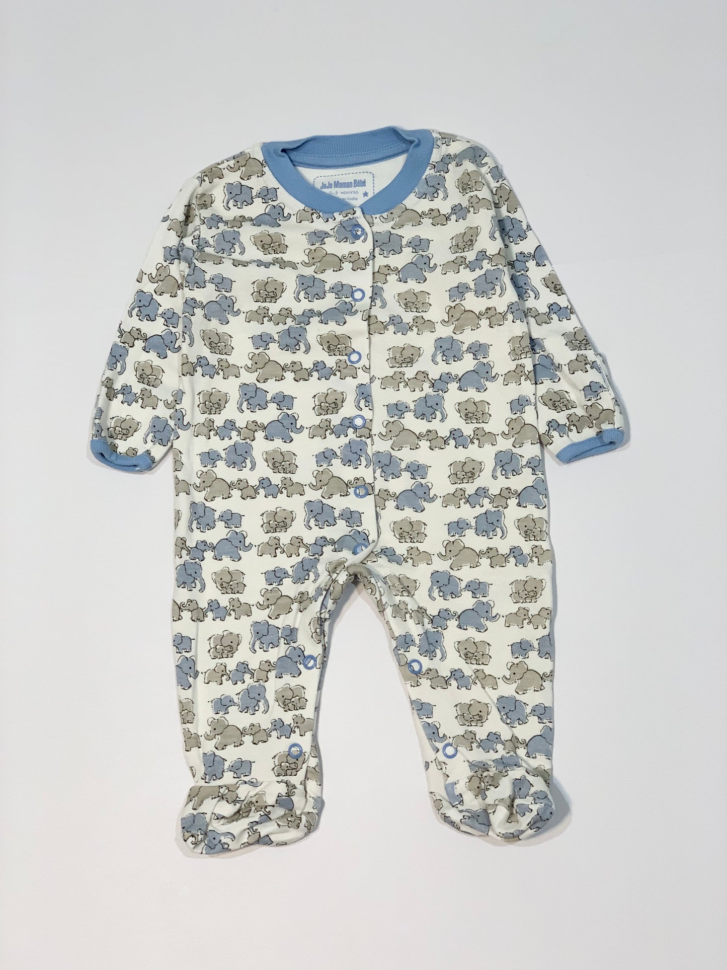 Elephants onesie - Size 000