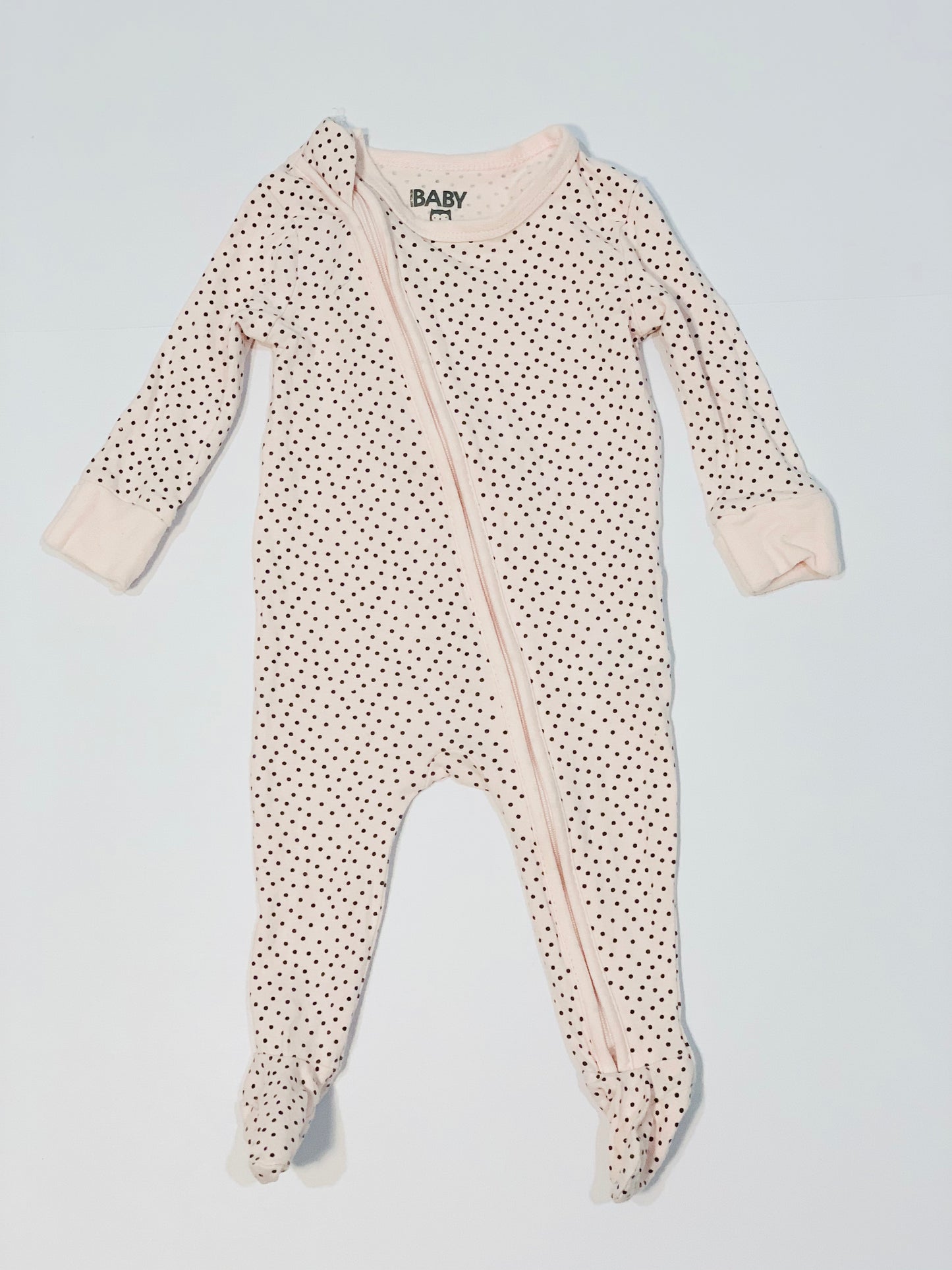 Pink spot onesie - Size 000