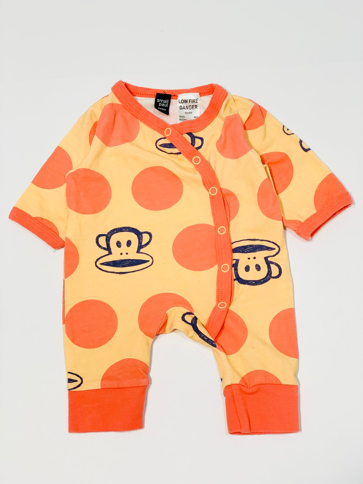 Monkey onesie - Size 0000