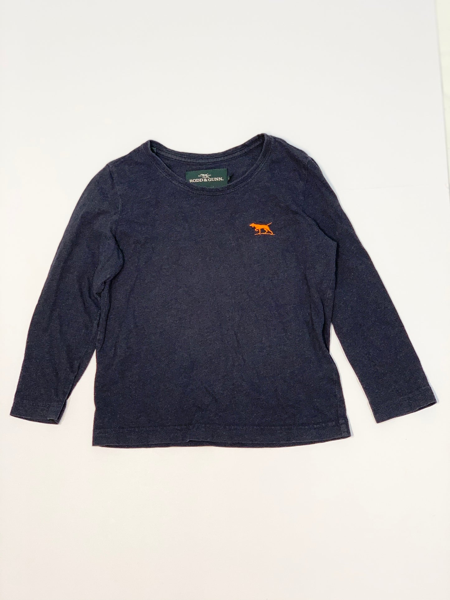 Navy tee - Size 3-4