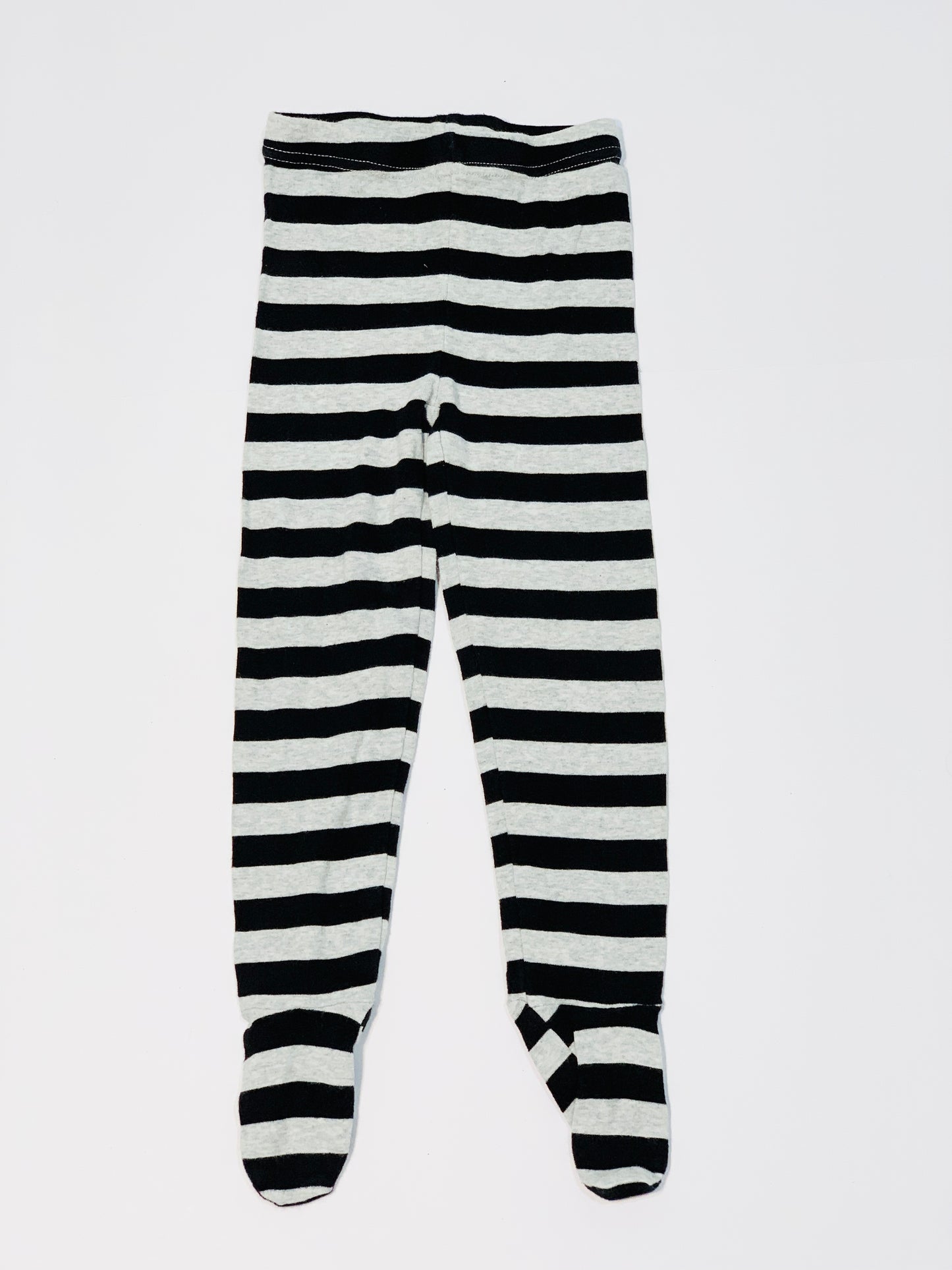 Striped footed pants - Size 2