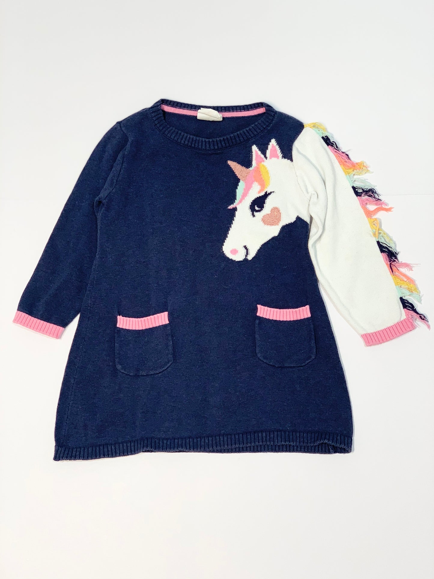 Unicorn knit dress - Size 1